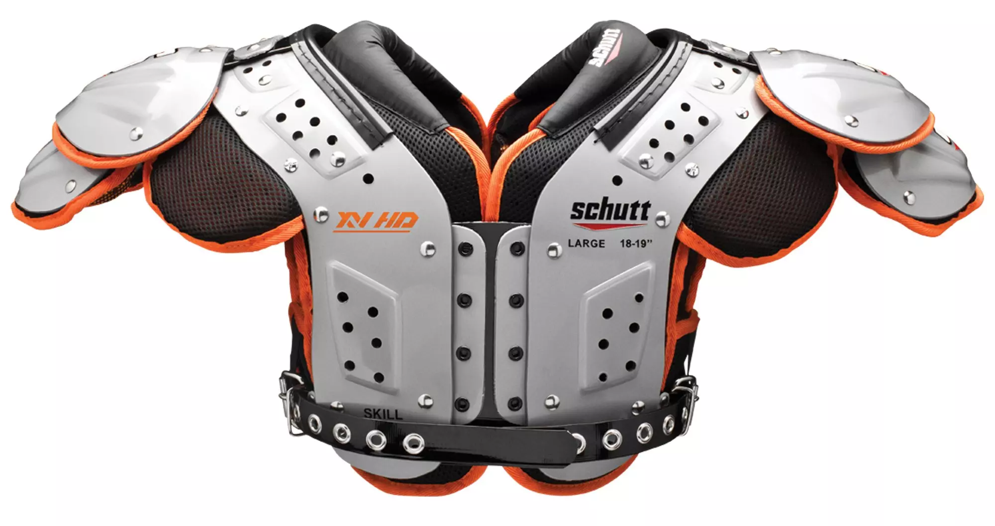 Schutt Men's XV HD All Purpose Shoulder Pad - LB/FB/TE - AS SHOWN