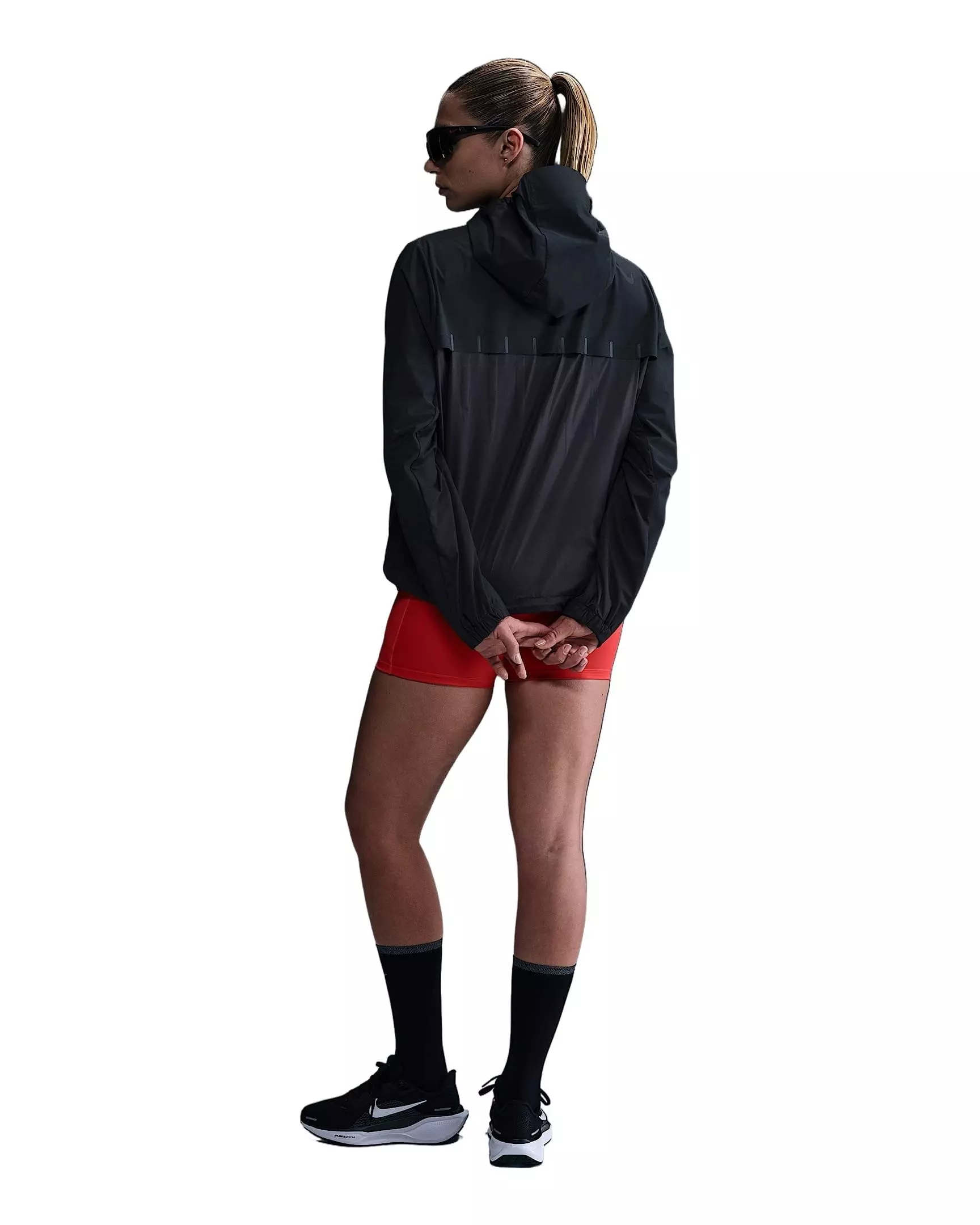 Nike Women's AeroSwift Aerogami Storm-FIT Running Jacket - Black - BLACK