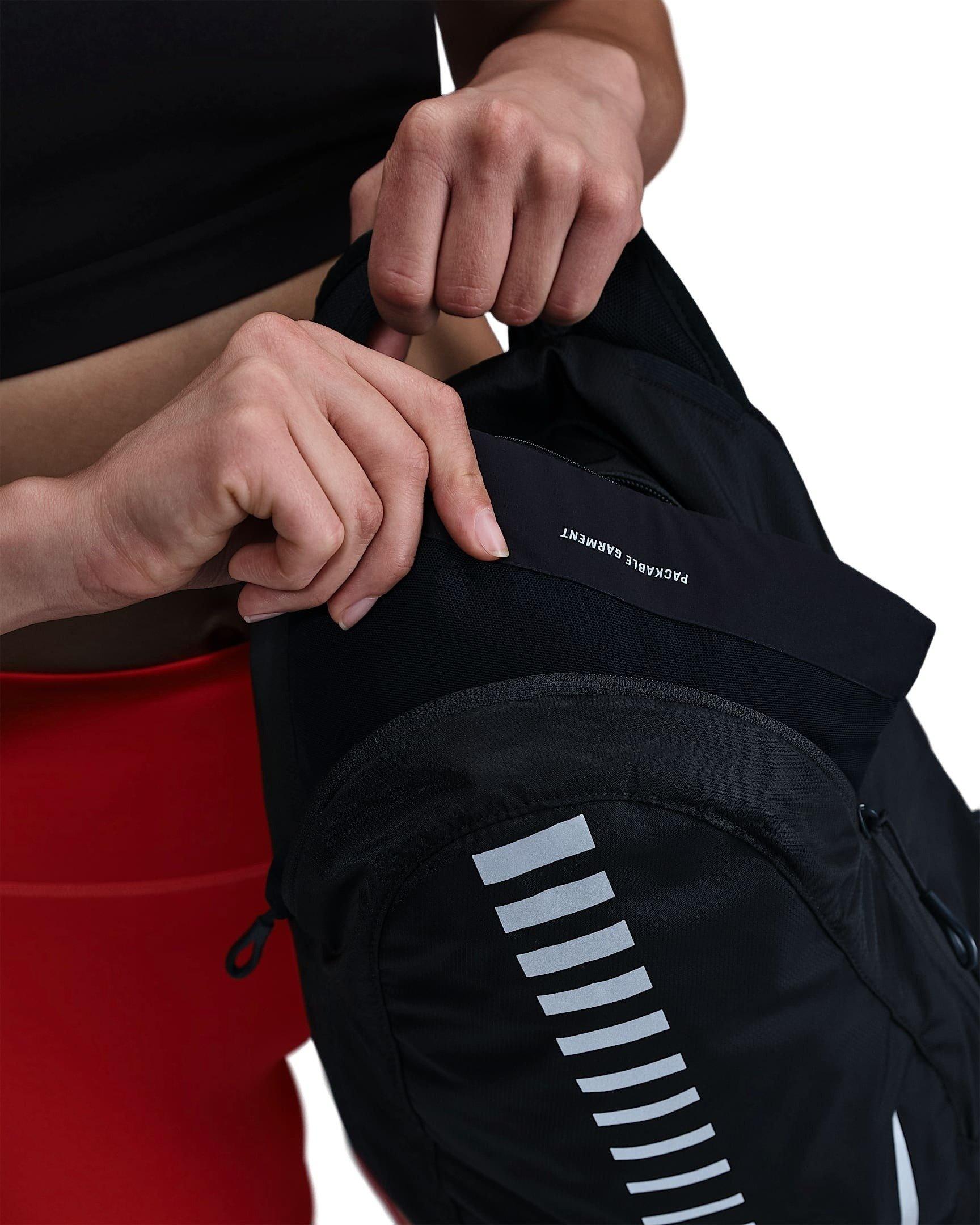 Nike Women's AeroSwift Aerogami Storm-FIT Running Jacket - Black - BLACK Thumbnail View 6