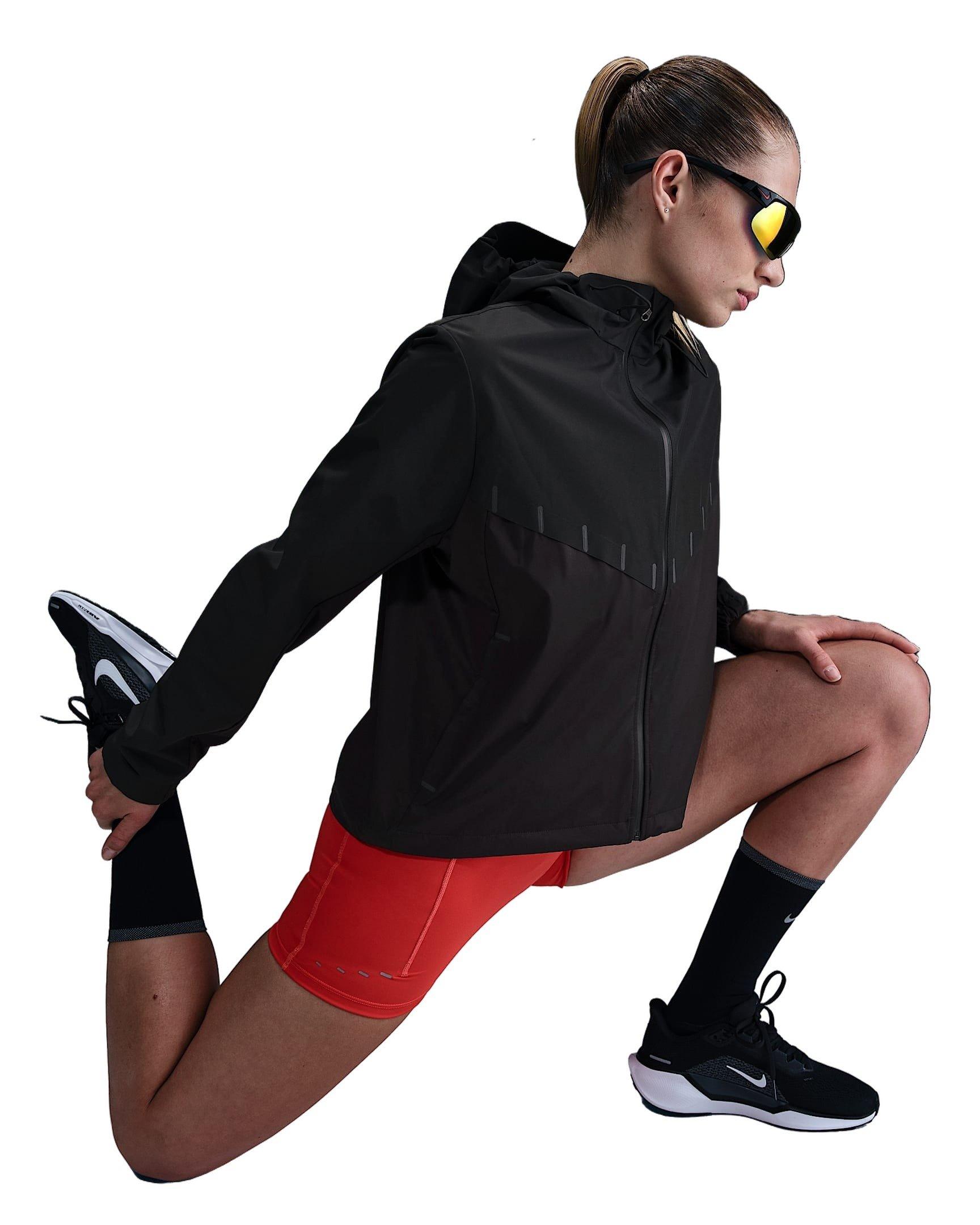 Nike Women's AeroSwift Aerogami Storm-FIT Running Jacket - Black - BLACK Thumbnail View 7