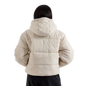 Nike Women's Sportswear Classic Puffer Therma-FIT Loose Hooded Jacket - Bone