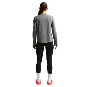 Nike Women's One Classic Dri-FIT Long Sleeve Top - Grey/White