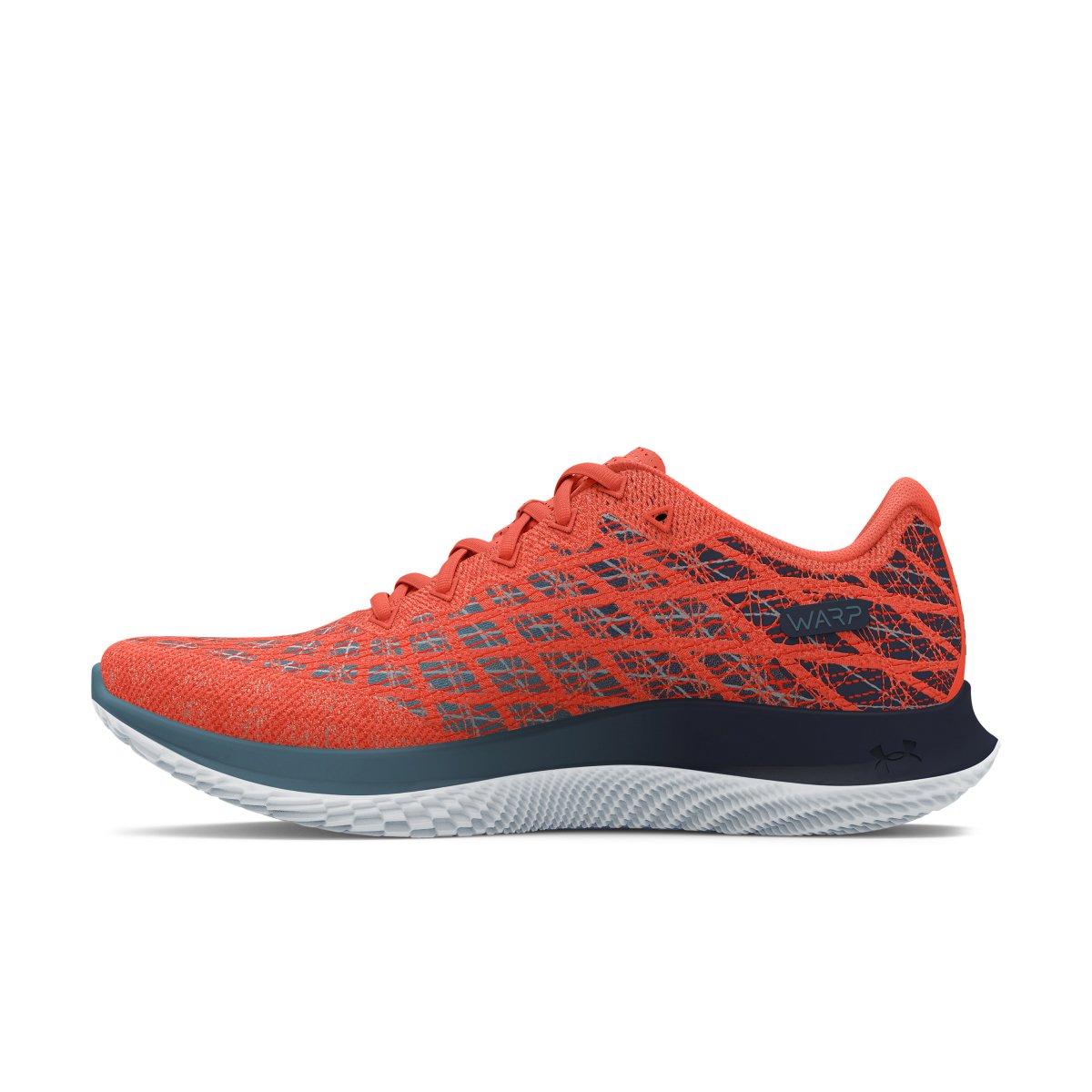 Men\'s Under Armour Flow Velociti Wind 2 Low Top Running Shoes Orange Under Armour Mens Flow Velociti Wind 2 Synthetic Textile  main image 3