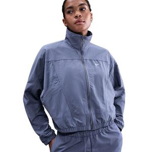 Nike Women's Sportswear Everything Wovens Oversized Repel UV Protection Jacket - Blue