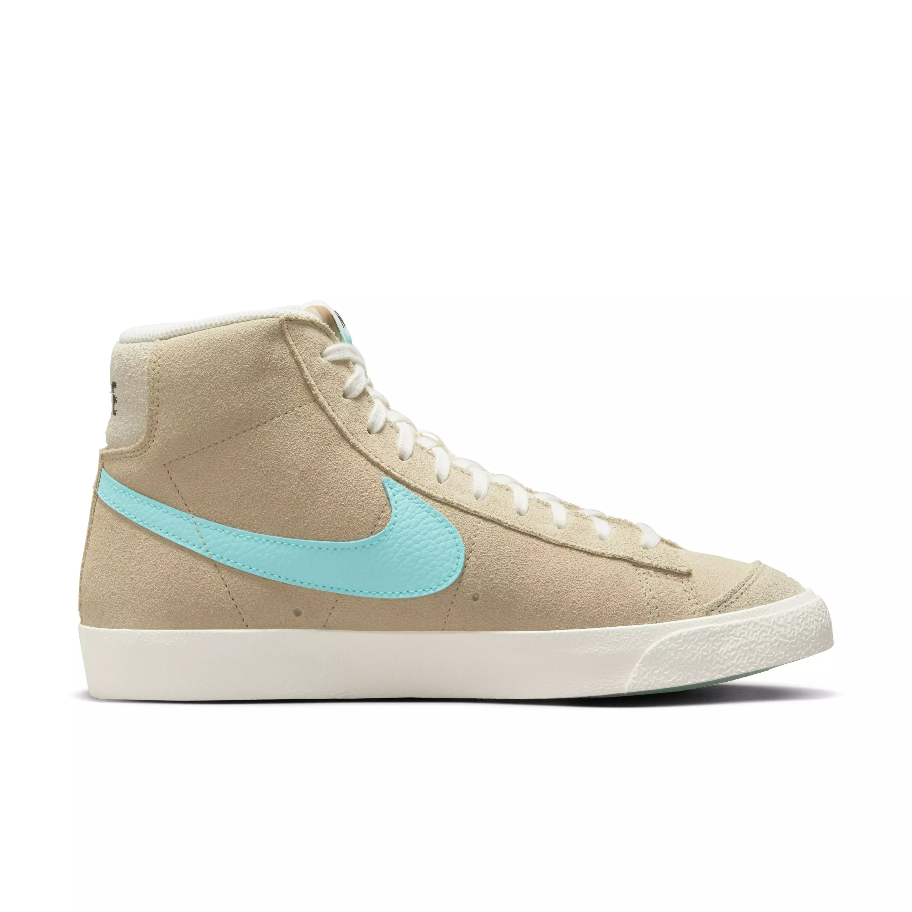 Nike Blazer Mid '77 SE GNLT "Desert Ore/Sail/Black/Light Aqua" Men's Shoe - DESERT/SAIL/BLACK/LT AQUA