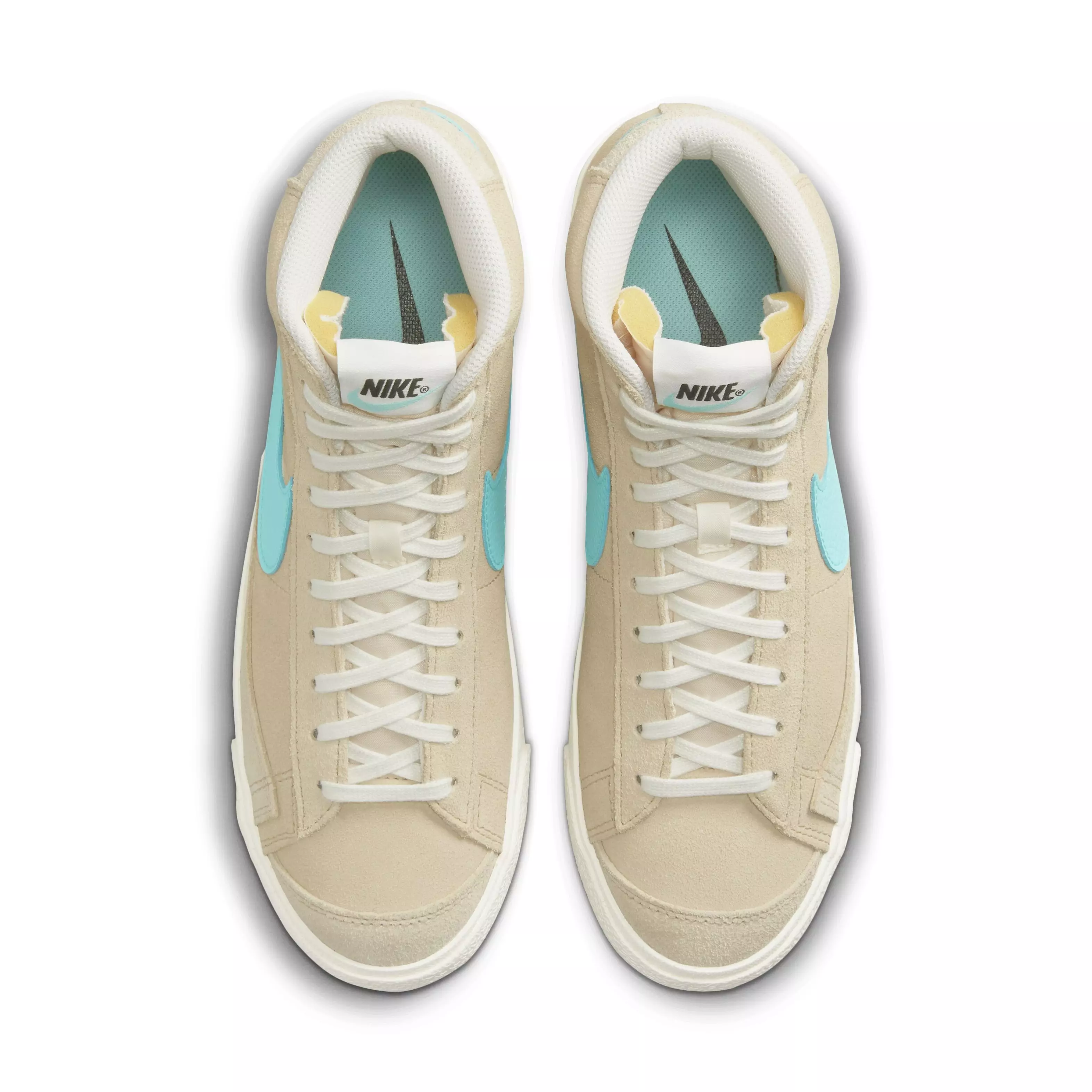 Nike Blazer Mid '77 SE GNLT "Desert Ore/Sail/Black/Light Aqua" Men's Shoe - DESERT/SAIL/BLACK/LT AQUA