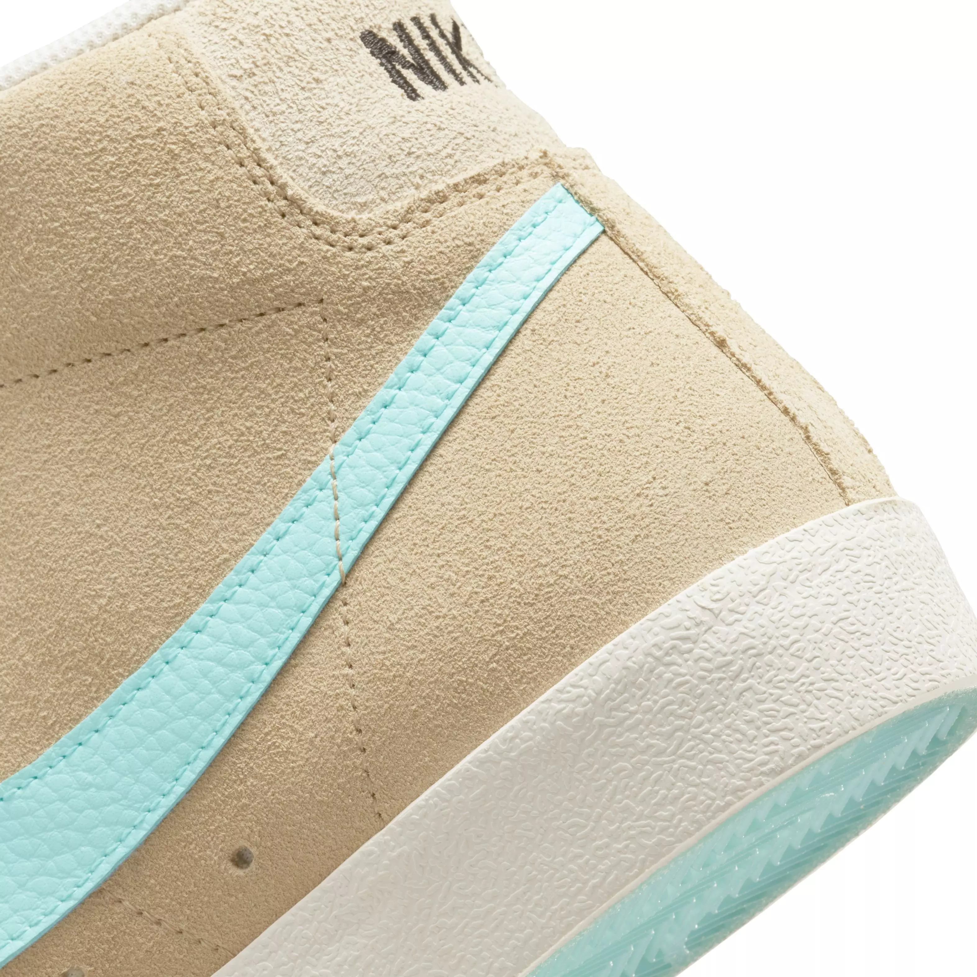Nike Blazer Mid '77 SE GNLT "Desert Ore/Sail/Black/Light Aqua" Men's Shoe - DESERT/SAIL/BLACK/LT AQUA