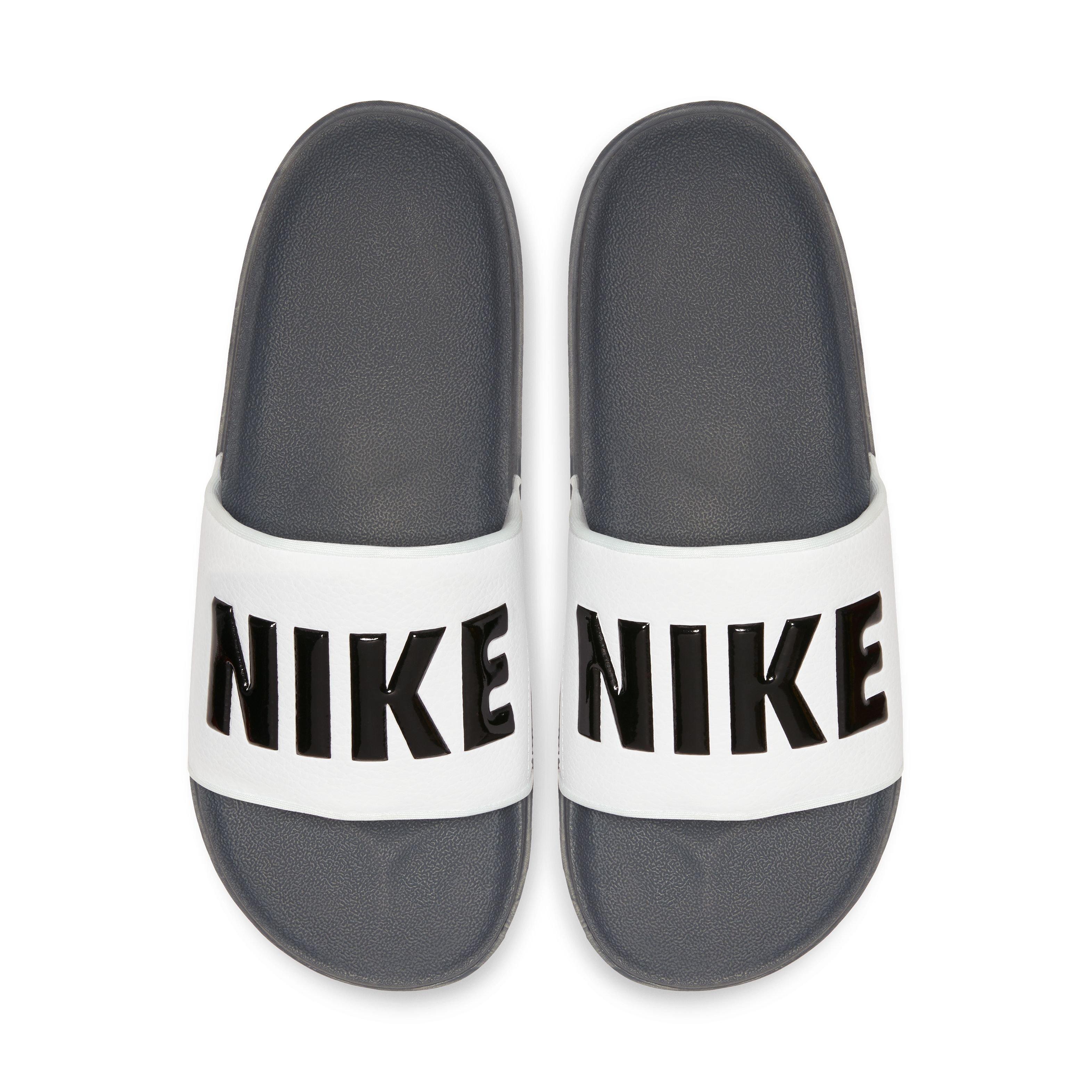 Nike Offcourt Men's "Dark Grey/White/Black" Slide