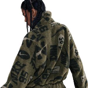 Nike Women's Sportswear High-Pile Fleece Jacket - Green