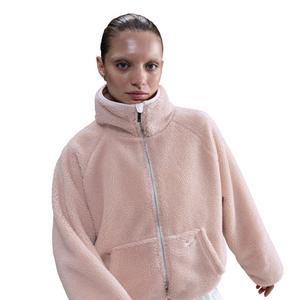 Nike Women's Sportswear High-Pile Fleece Jacket - Pink