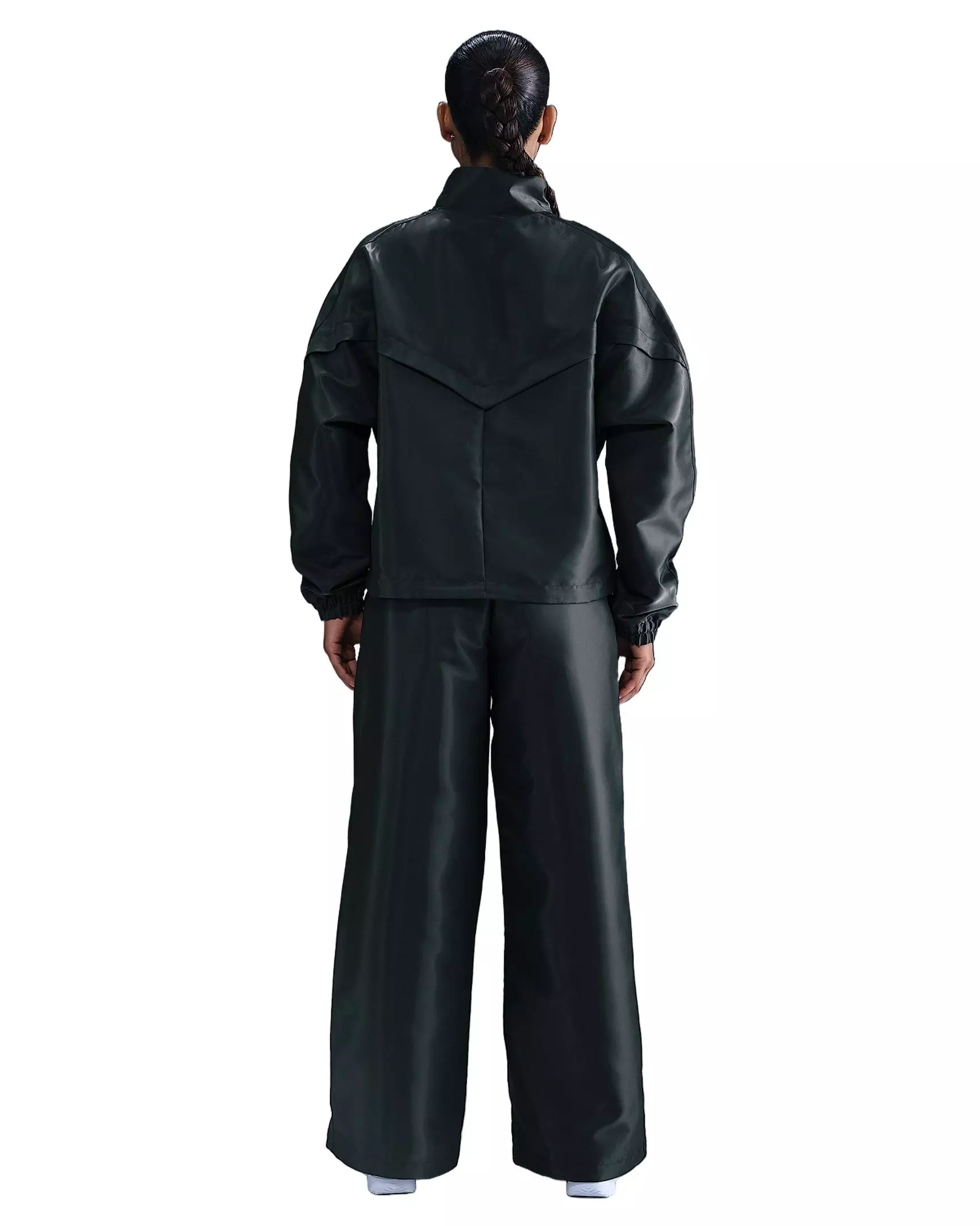 Nike Women's Sportswear Windrunner Shine Jacket - Green - GREEN