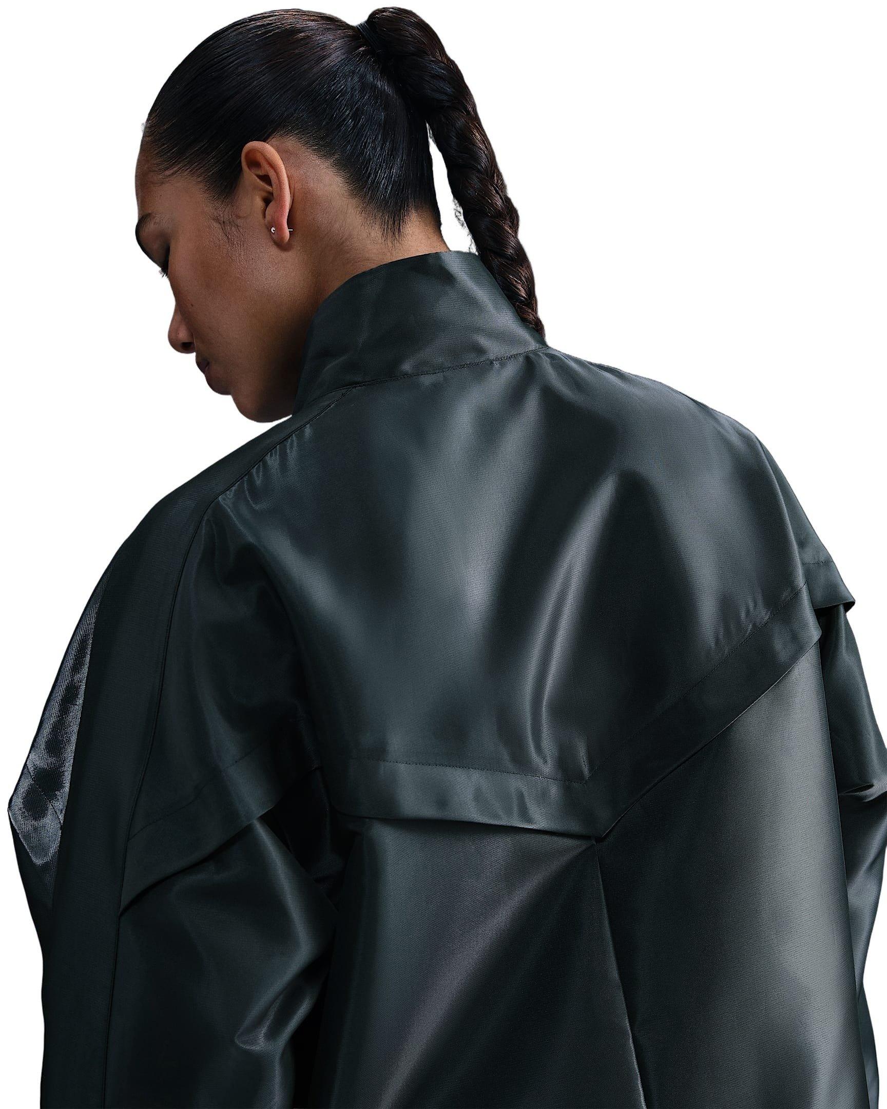 Nike Women's Sportswear Windrunner Shine Jacket - Green - GREEN Thumbnail View 4