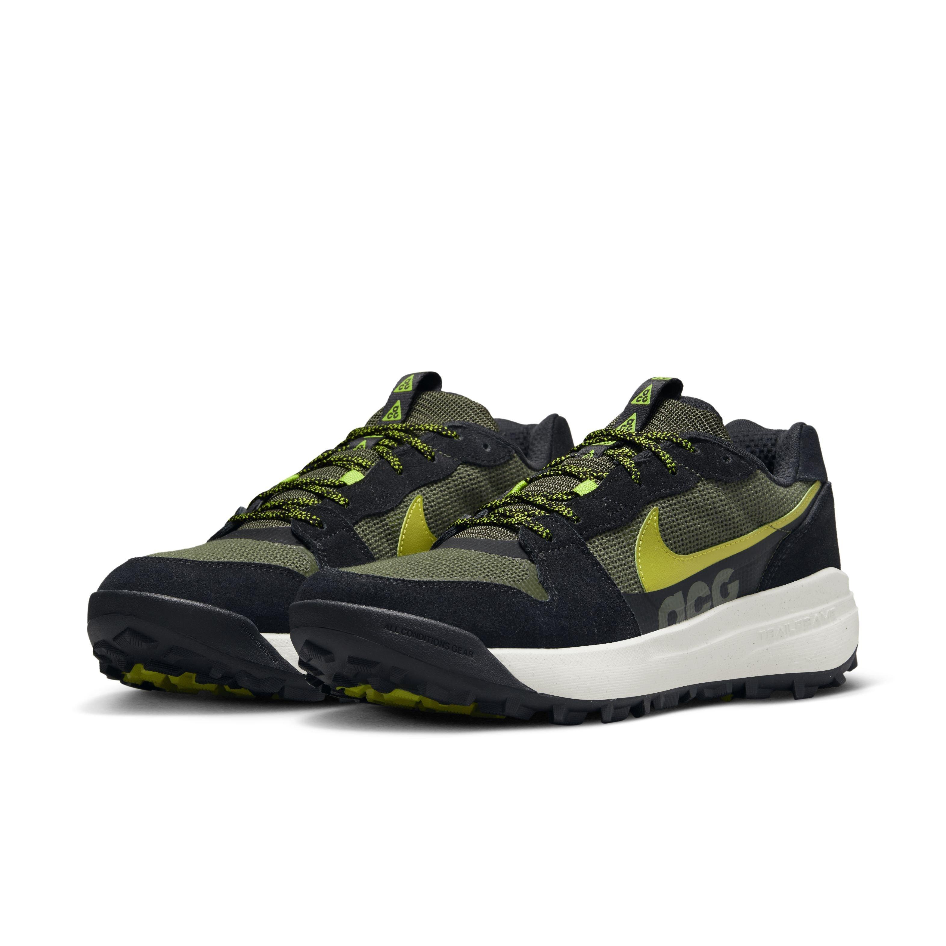 Nike ACG Lowcate "Cargo Khaki/Black/Bright Cactus/Moss" Men's Shoe - CARGO/BLACK/CACTUS/MOSS Thumbnail View 3
