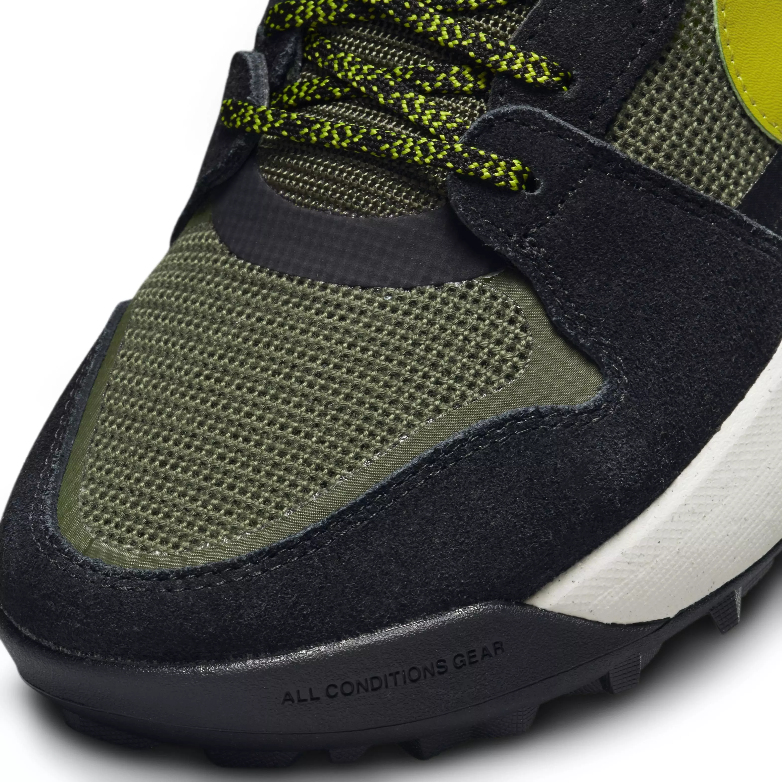 Nike ACG Lowcate "Cargo Khaki/Black/Bright Cactus/Moss" Men's Shoe - CARGO/BLACK/CACTUS/MOSS