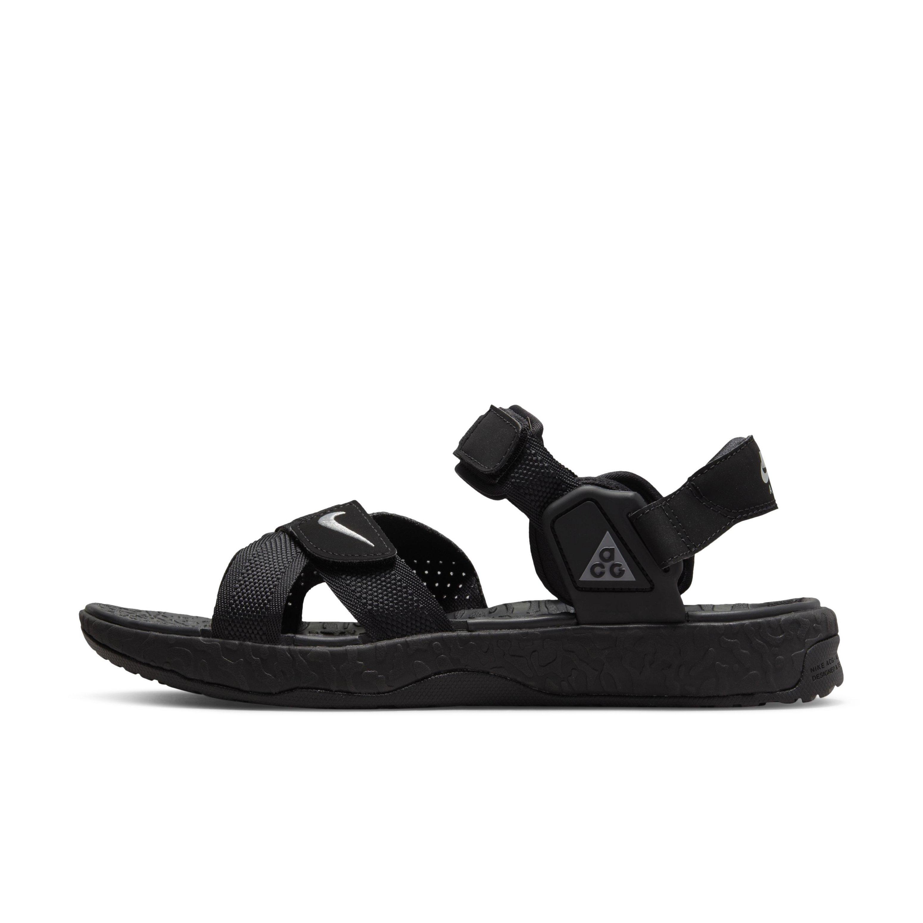 Nike ACG Air Deschutz+ "Black/Black/Anthracite/Grey Fog" Men's Sandal - BLACK/BLACK/ANTHRACITE/GREY Thumbnail View 2