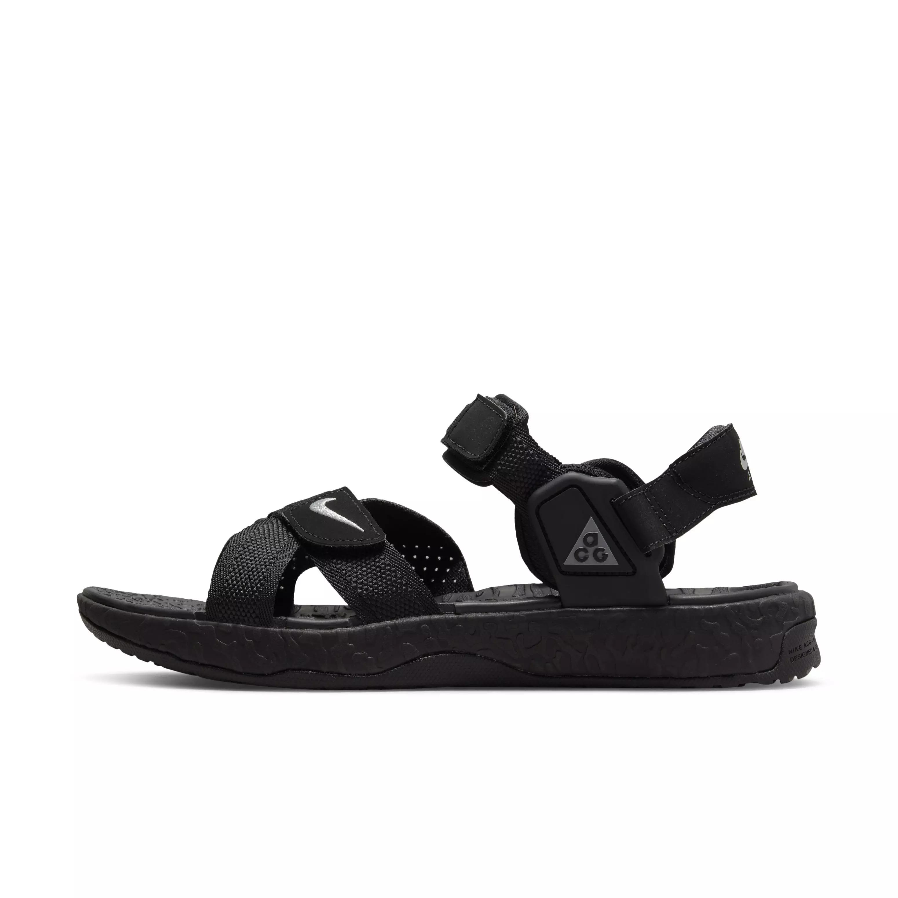 Nike ACG Air Deschutz+ "Black/Black/Anthracite/Grey Fog" Men's Sandal - BLACK/BLACK/ANTHRACITE/GREY