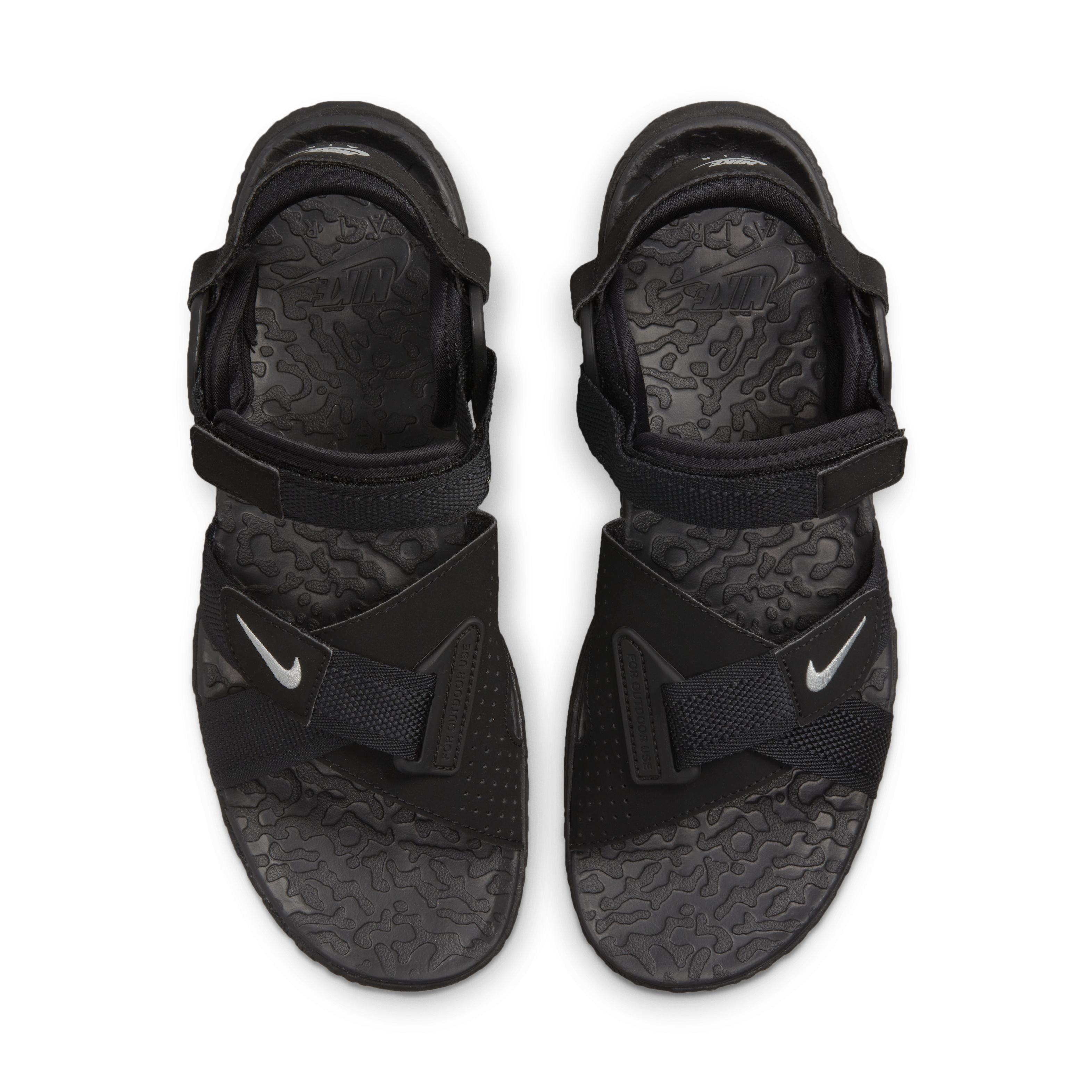Nike ACG Air Deschutz+ "Black/Black/Anthracite/Grey Fog" Men's Sandal - BLACK/BLACK/ANTHRACITE/GREY Thumbnail View 3