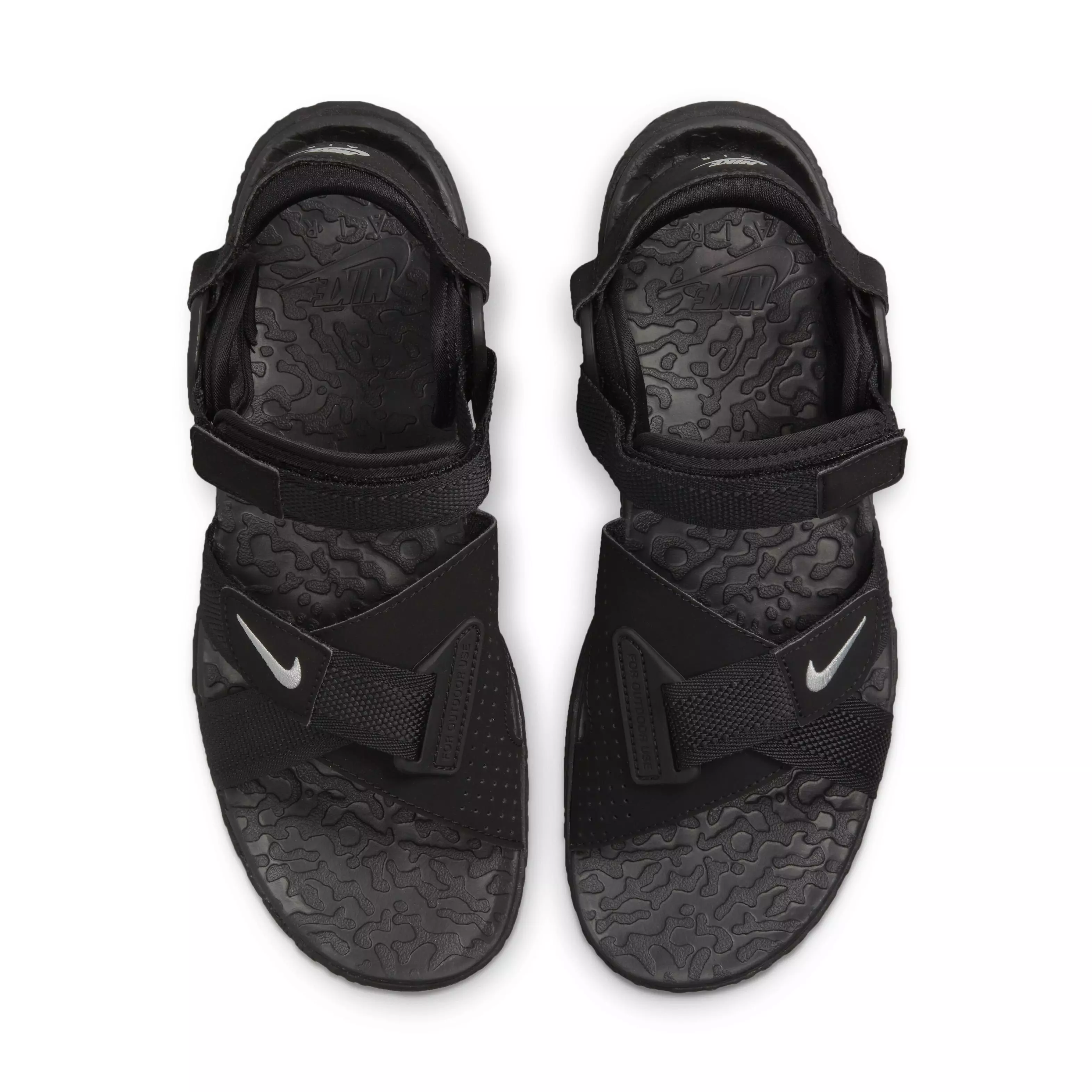 Nike ACG Air Deschutz+ "Black/Black/Anthracite/Grey Fog" Men's Sandal - BLACK/BLACK/ANTHRACITE/GREY