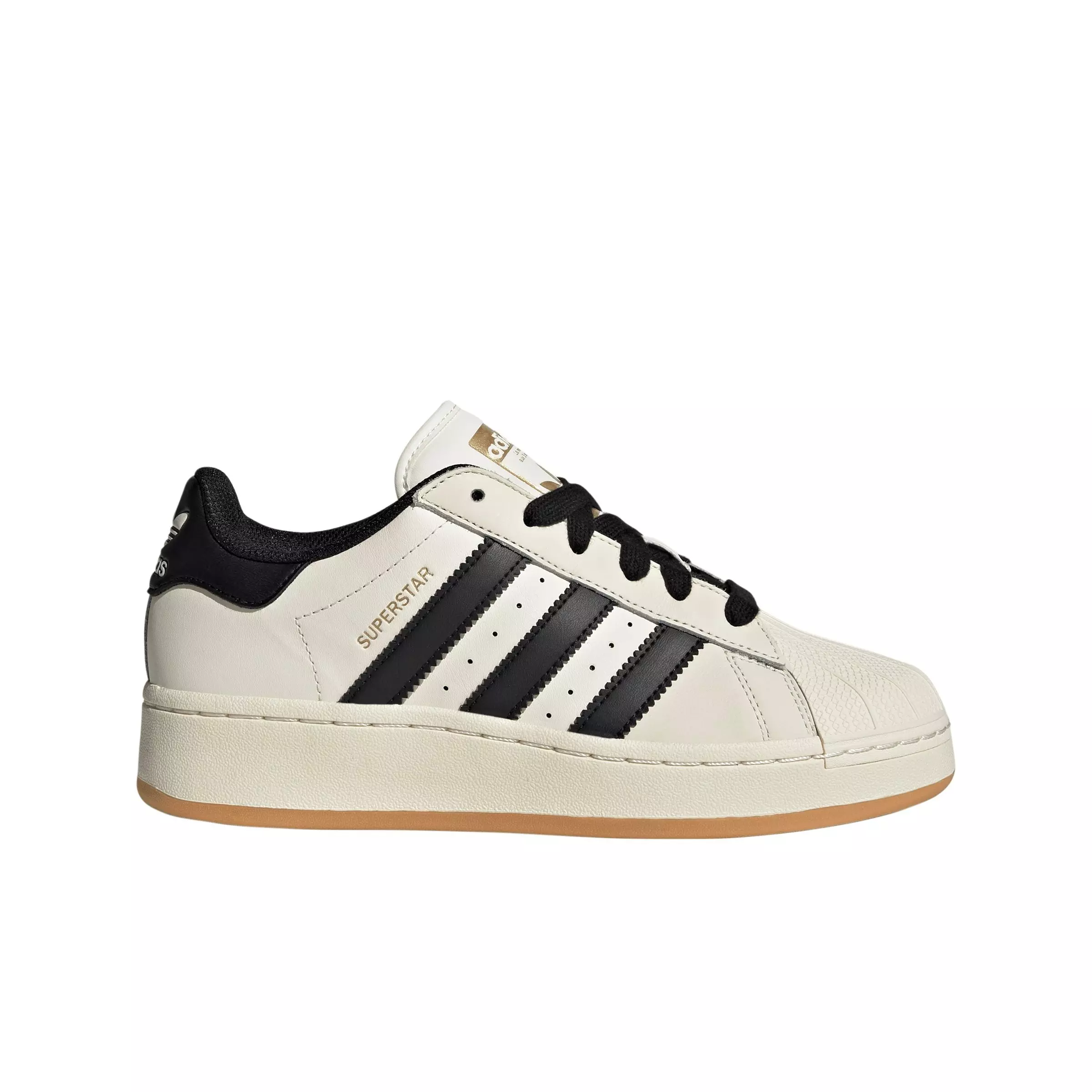 adidas Originals Superstar XLG "Cream White/Core Black/Gum 1" Women's Shoe - CREAM/BLACK/GUM