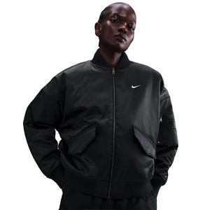 Nike Women's Sportswear Therma-FIT Reversible Bomber Jacket - Black