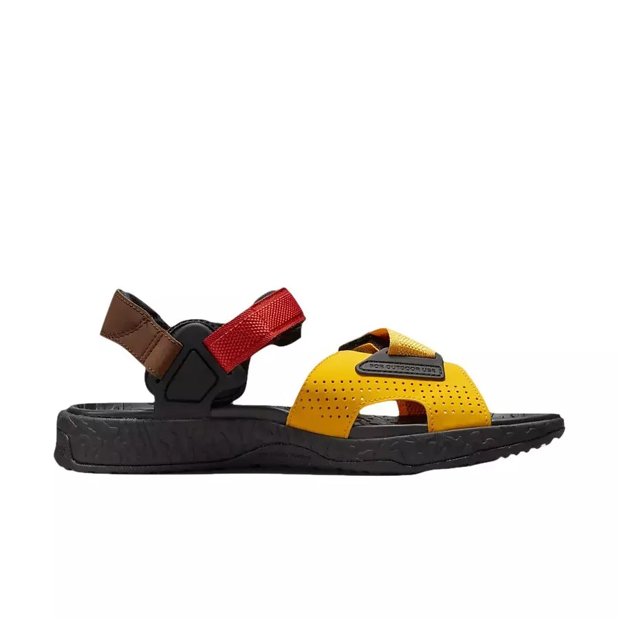 Nike ACG Air Deschutz+ "Solar Flare/Cinnabar/Cacao Wow/Action Grape" Men's Sandal - SOLAR/CINNABAR/CACAO/GRAPE