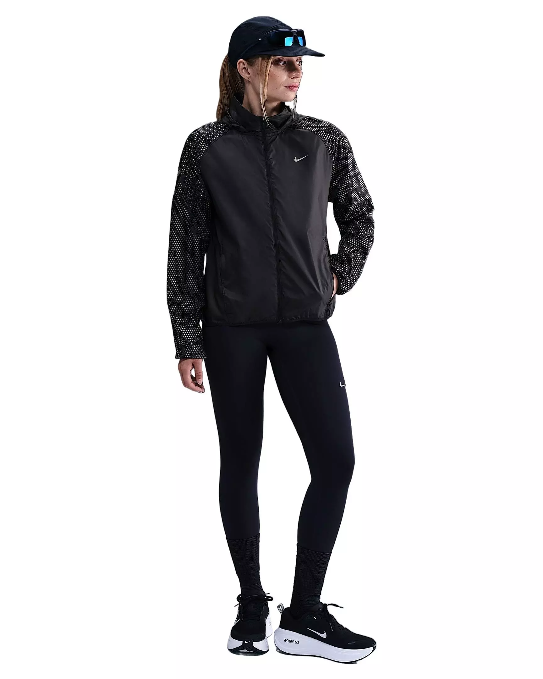 Nike Women's Tempo Flash Repel Running Jacket - Black - BLACK