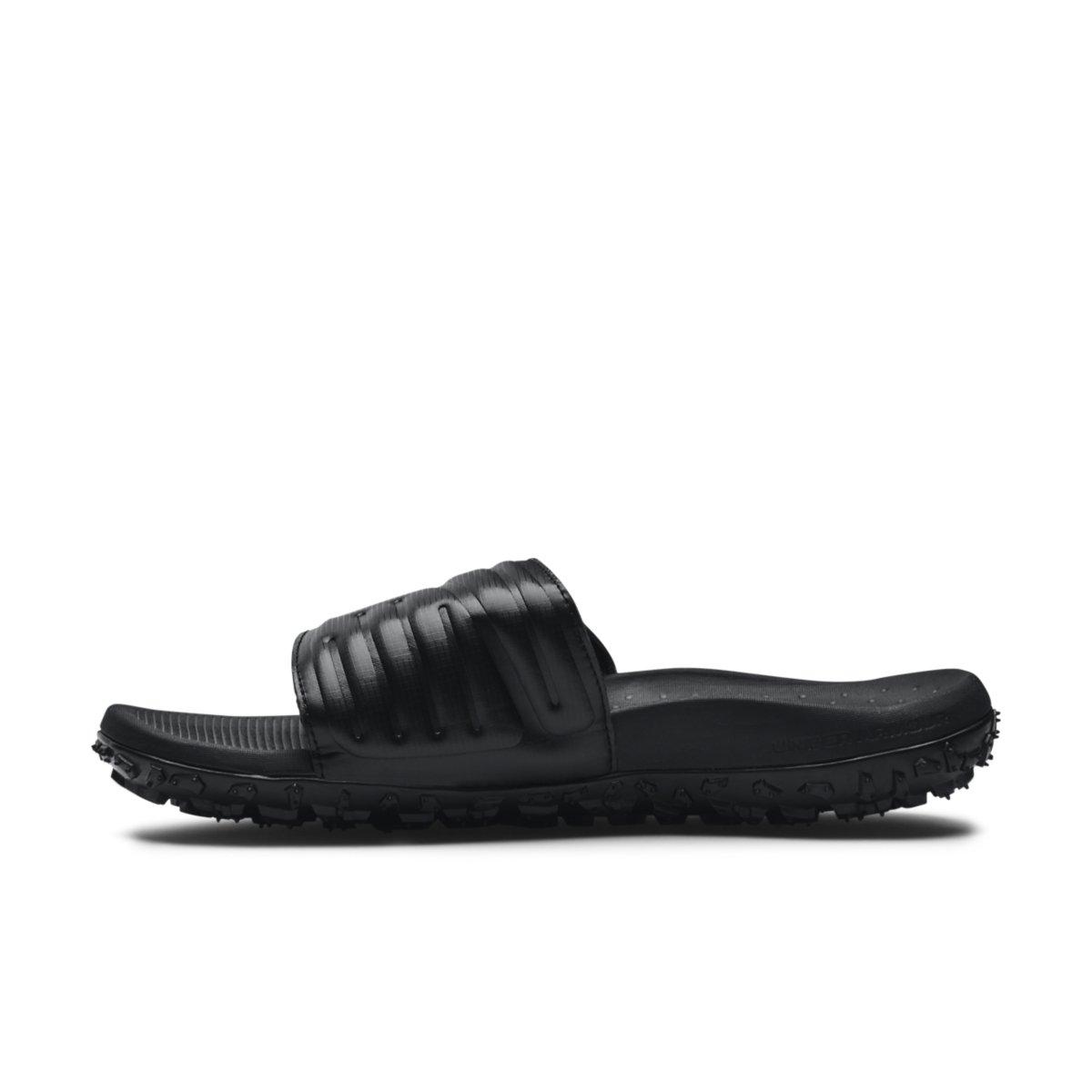 Under Armour Fat Tire Men's Slide - BLACK Thumbnail View 2