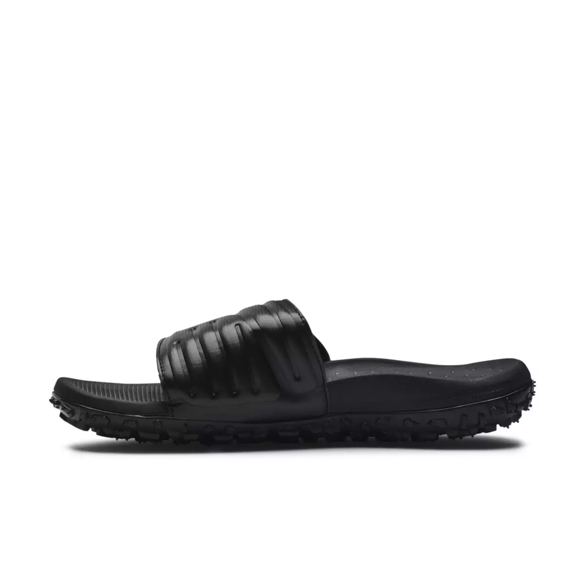 Under Armour Fat Tire Men's Slide - BLACK
