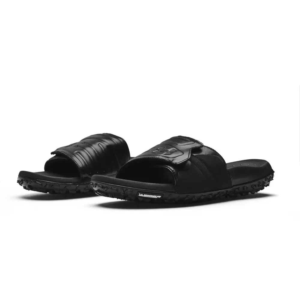 Under Armour Fat Tire Men's Slide - BLACK