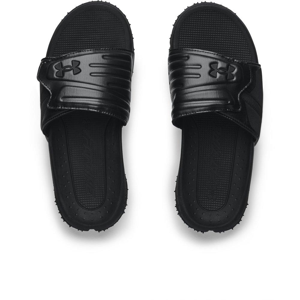 Under Armour Fat Tire Men's Slide - BLACK Thumbnail View 4