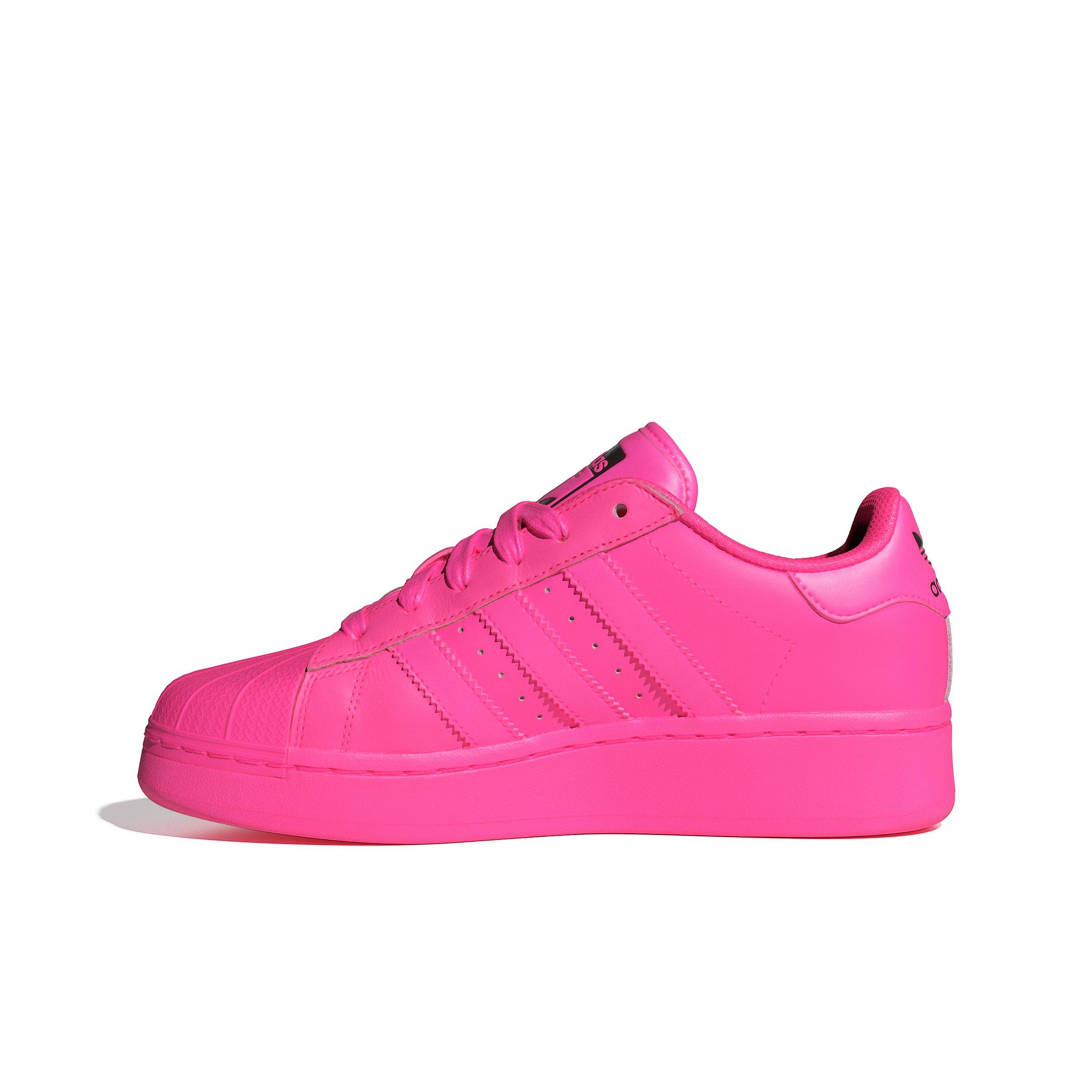 adidas Originals Superstar XLG "Lucid Pink/Lucid Pink/Core Black" Women's Shoe - PINK/PINK/BLACK Thumbnail View 2
