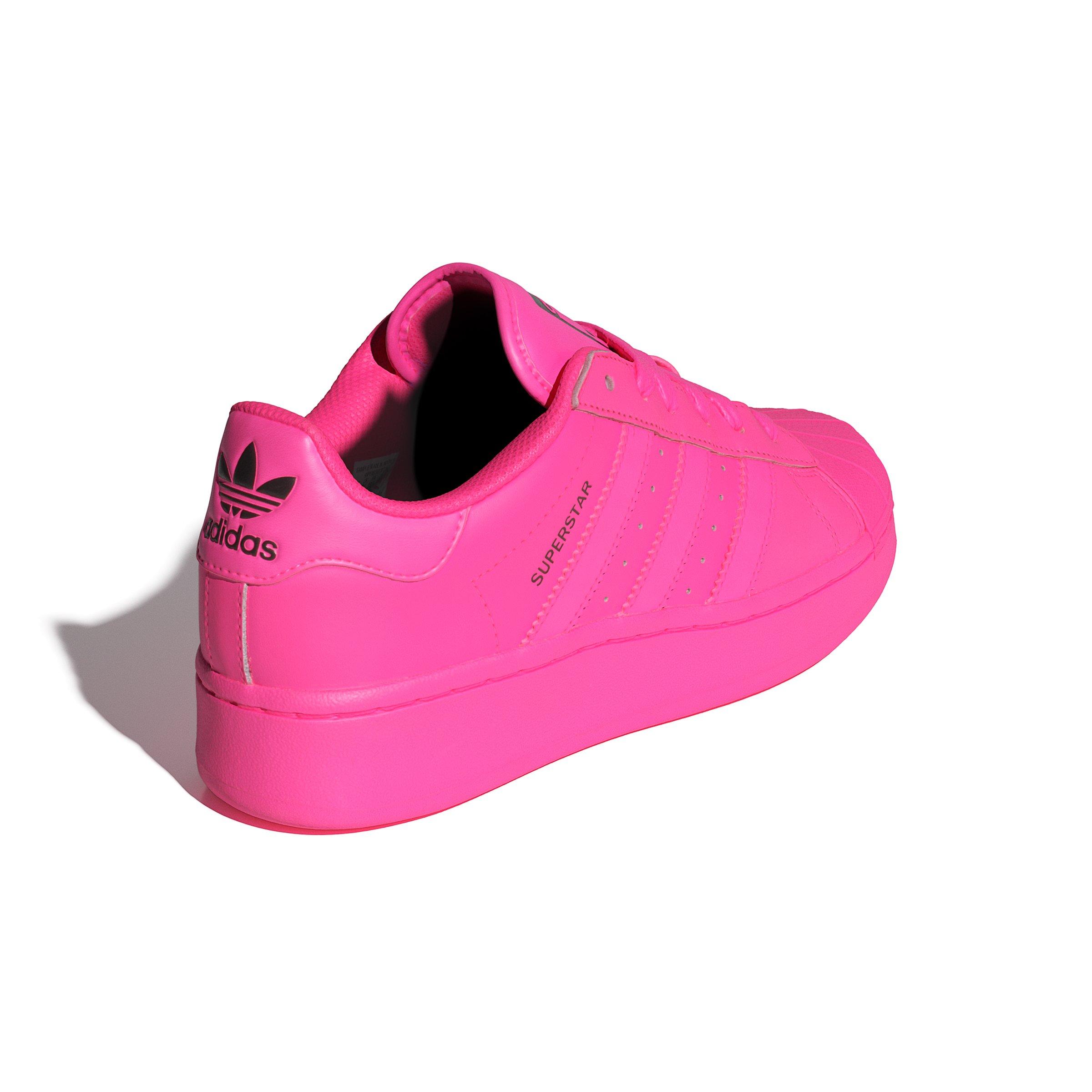 adidas Originals Superstar XLG "Lucid Pink/Lucid Pink/Core Black" Women's Shoe - PINK/PINK/BLACK Thumbnail View 4