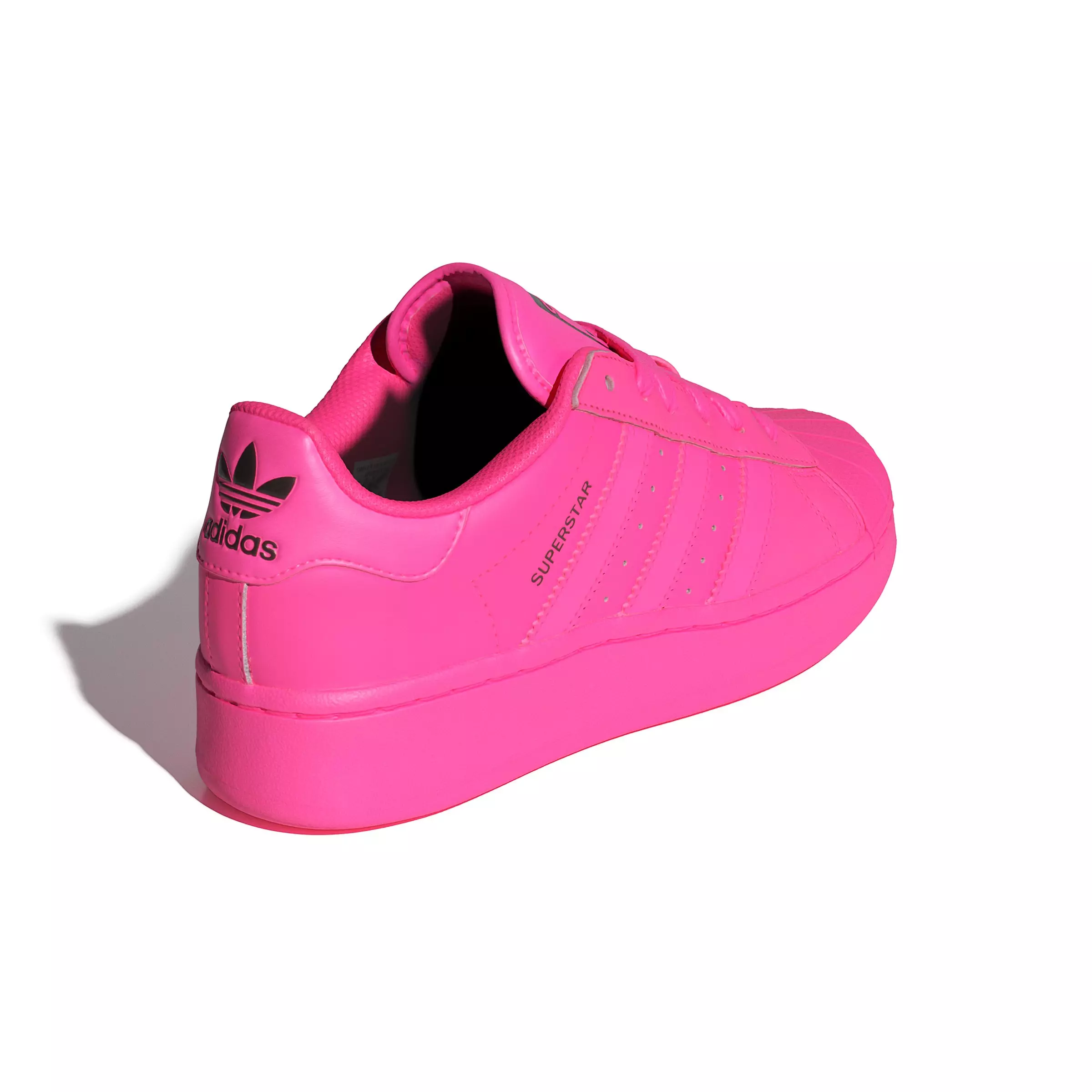 adidas Originals Superstar XLG "Lucid Pink/Lucid Pink/Core Black" Women's Shoe - PINK/PINK/BLACK