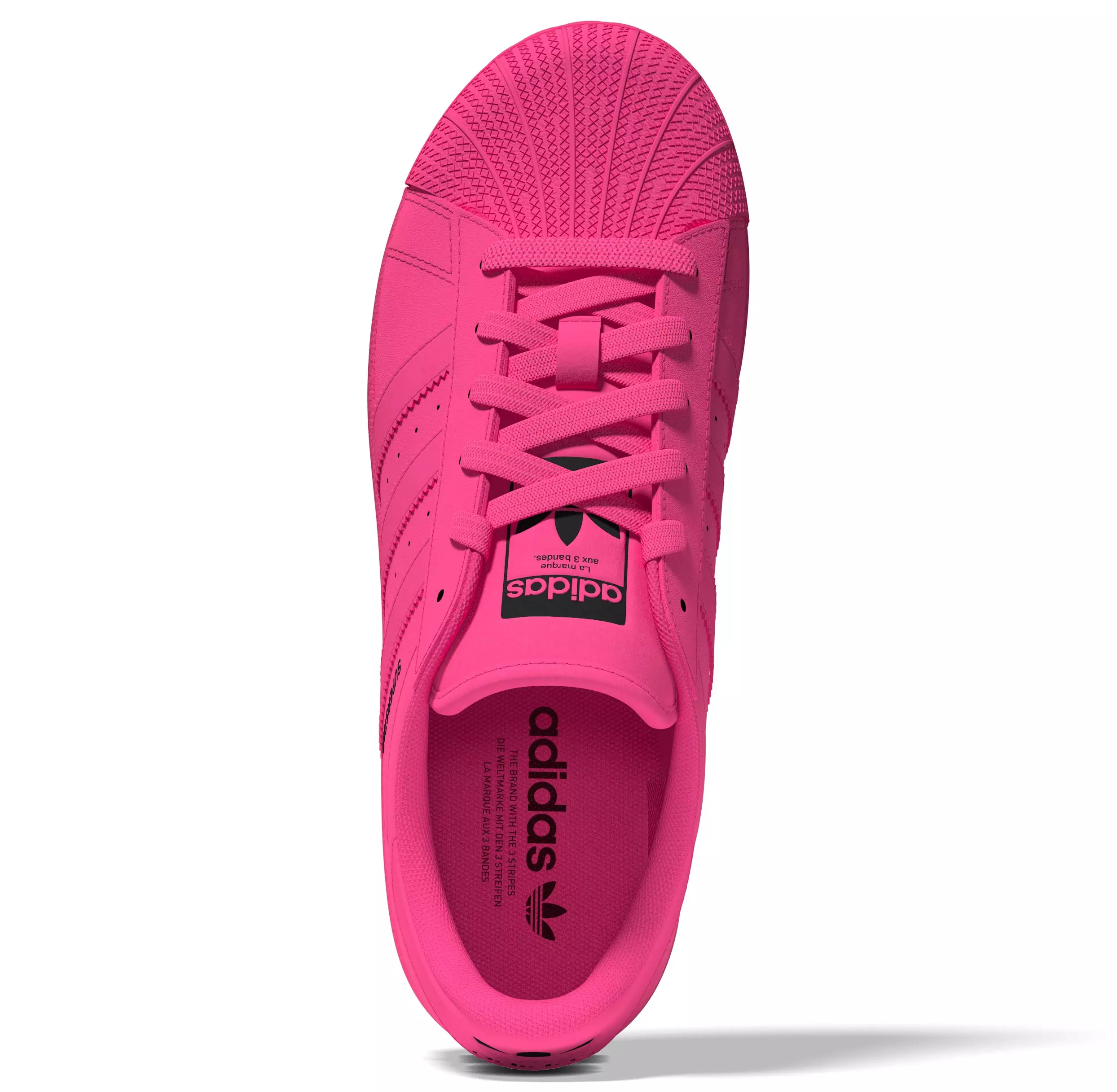 adidas Originals Superstar XLG "Lucid Pink/Lucid Pink/Core Black" Women's Shoe - PINK/PINK/BLACK