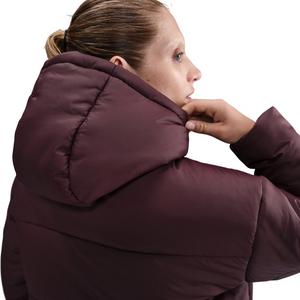 Nike Women's Sportswear Classic Therma-FIT Loose Hooded Parka - Burgundy