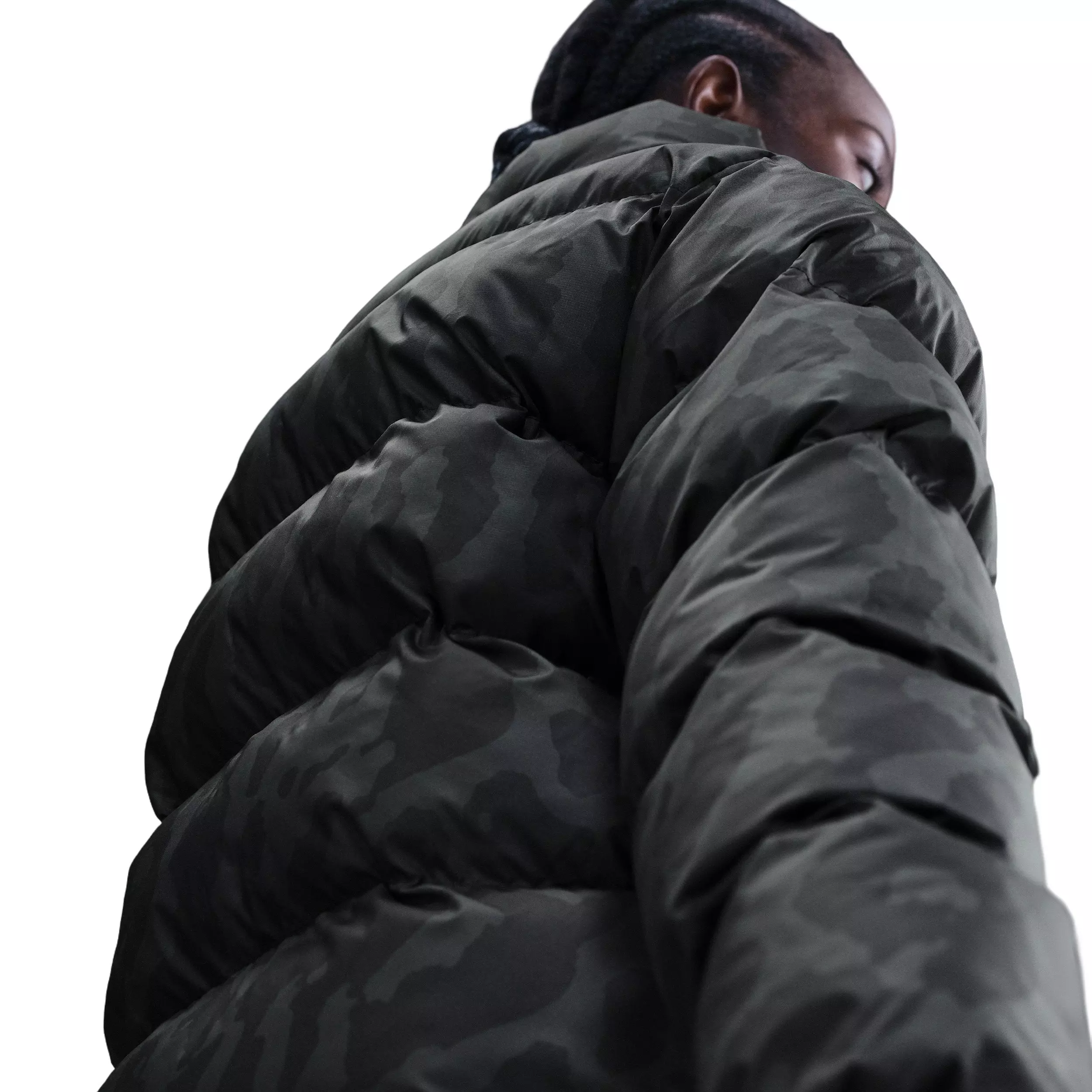 Nike Women's Sportswear Therma-FIT Puffer Jacket - Black - BLACK