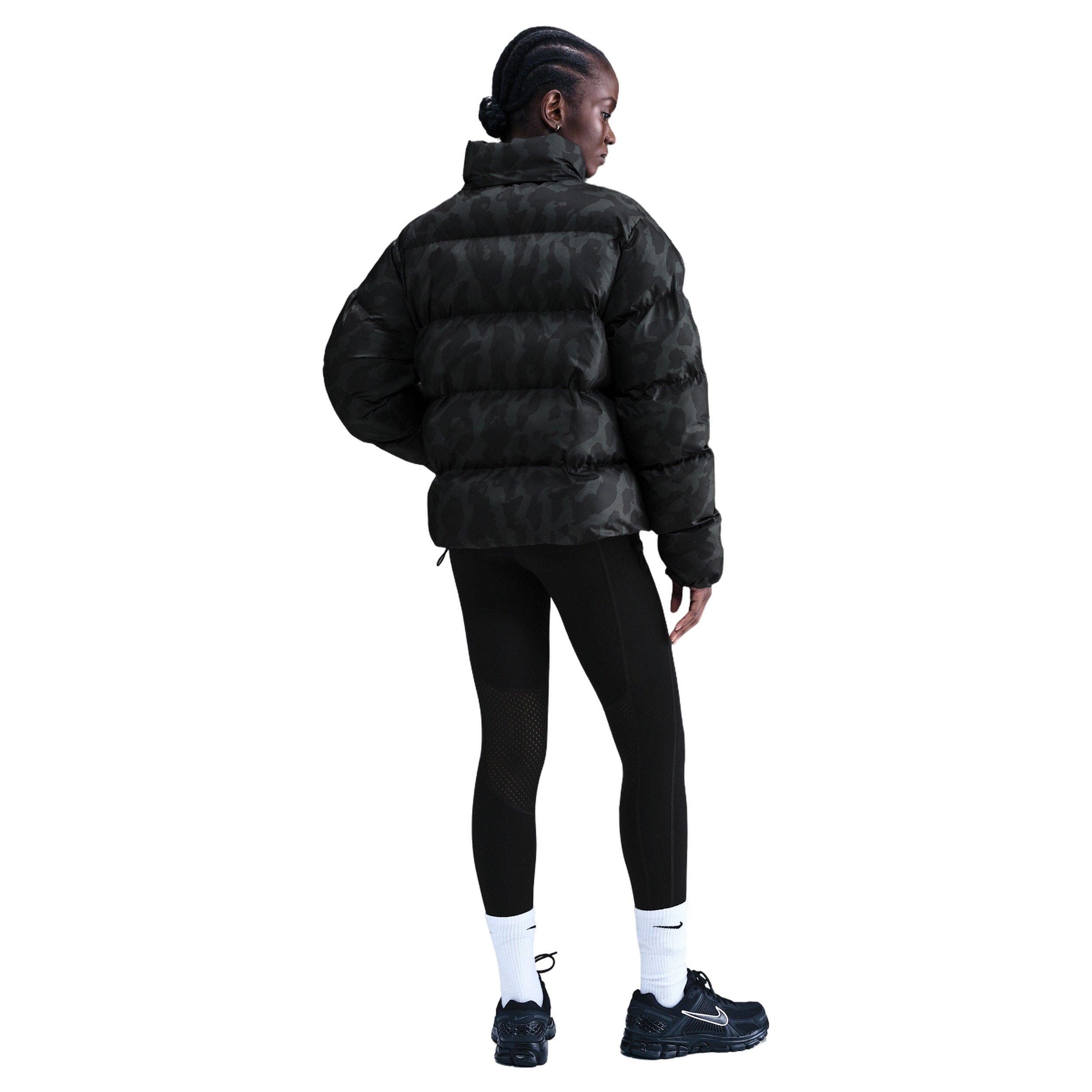 Nike Women's Sportswear Therma-FIT Puffer Jacket - Black - BLACK Thumbnail View 5