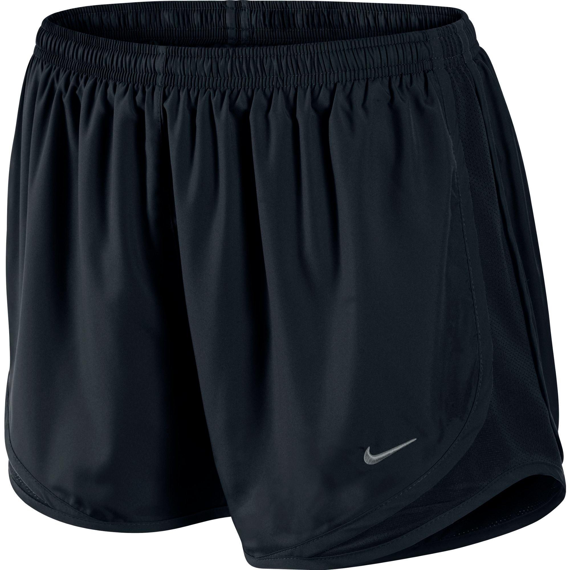 all black nike tempo shorts