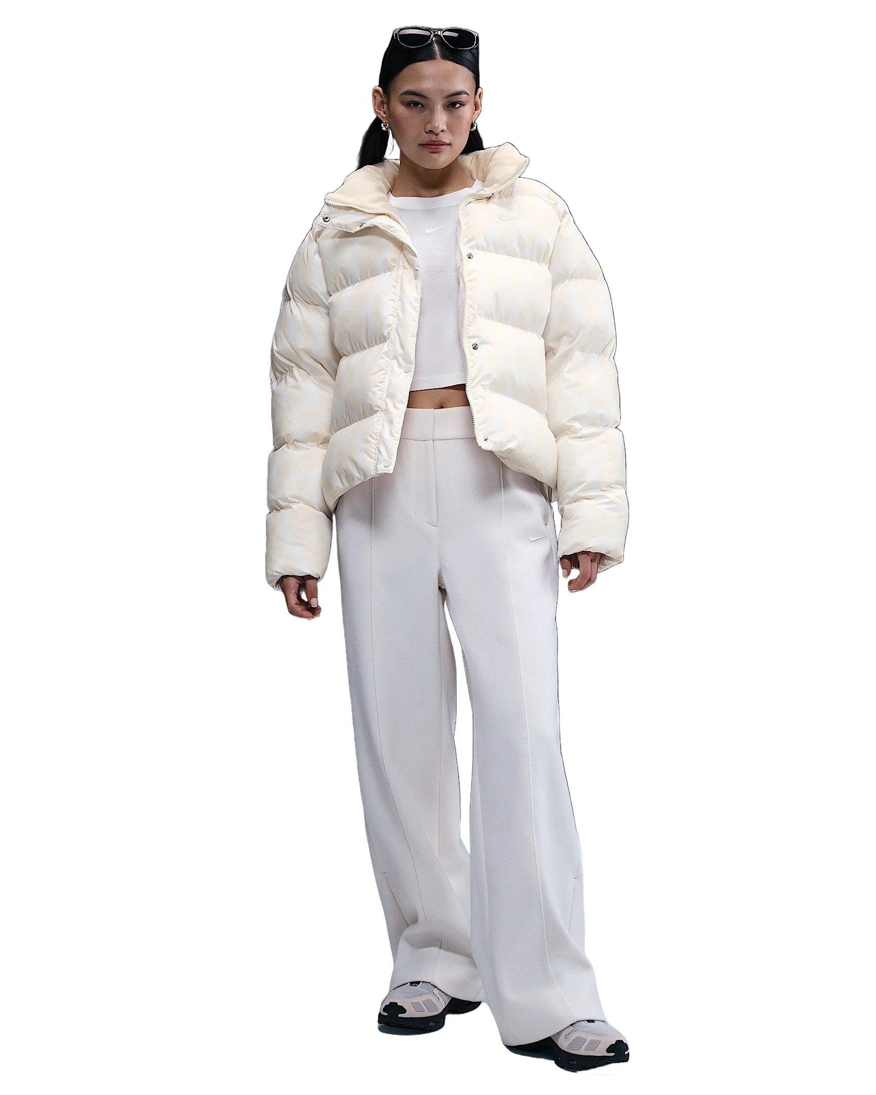 Nike Women's Sportswear Therma-FIT Puffer Jacket - Pale Ivory - PALE IVORY Thumbnail View 5