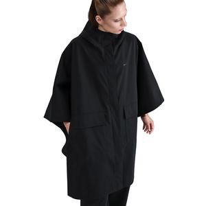 Nike Women's Sportswear Tailored Rain Poncho - Black