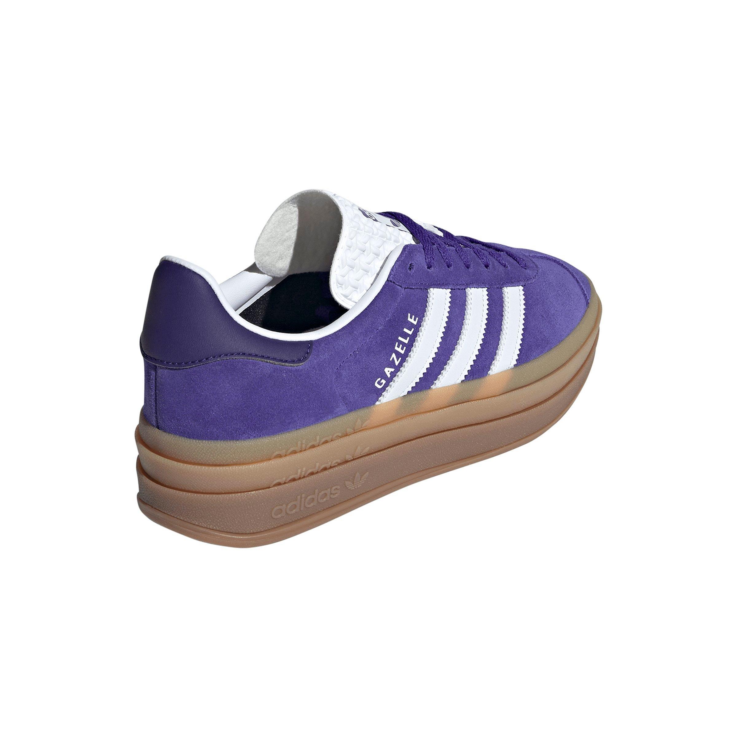 adidas Originals Gazelle Bold "Energy Ink/Ftwr White/Collegiate Purple" Women's Shoe - INK/WHITE/PURPLE Thumbnail View 4