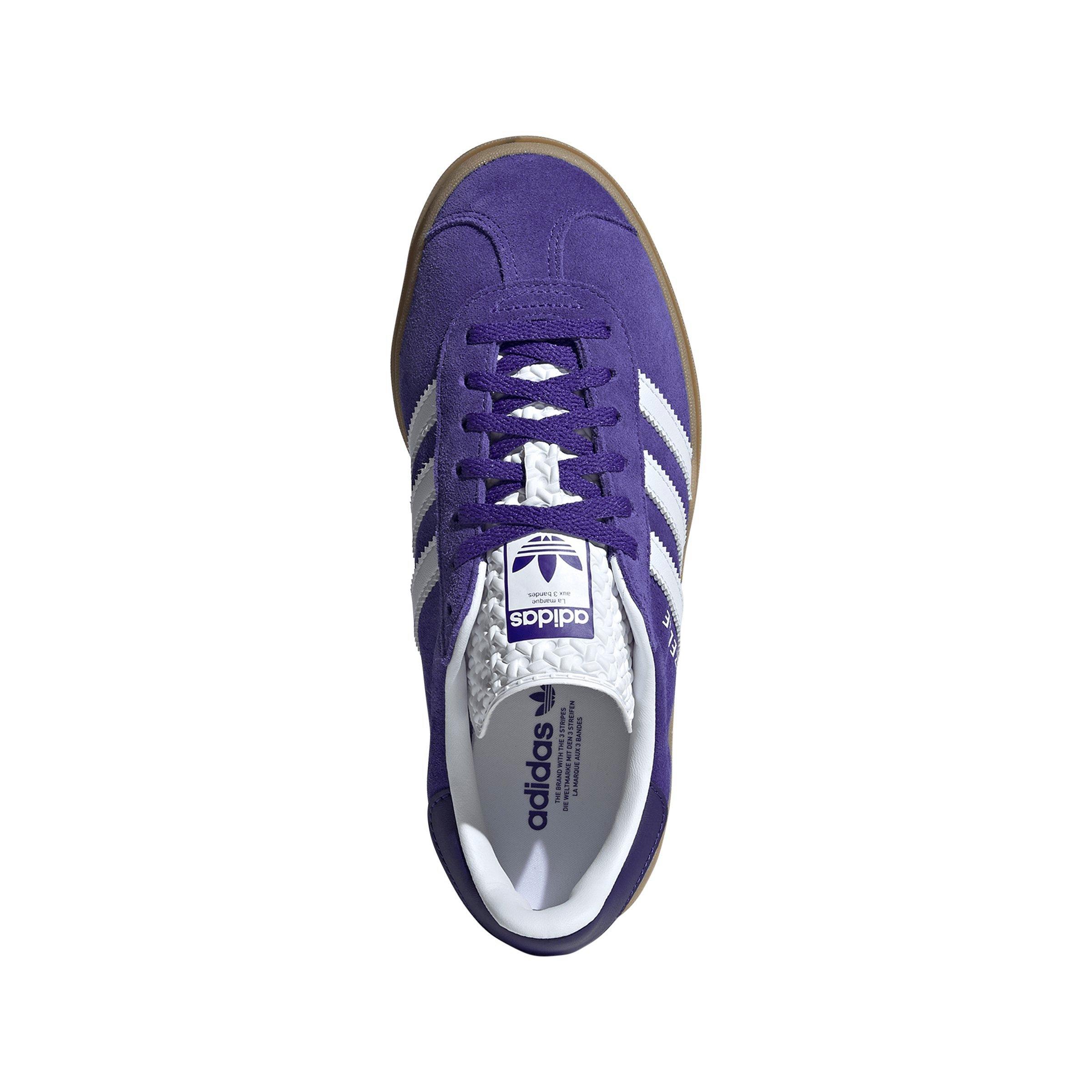 adidas Originals Gazelle Bold "Energy Ink/Ftwr White/Collegiate Purple" Women's Shoe - INK/WHITE/PURPLE Thumbnail View 5