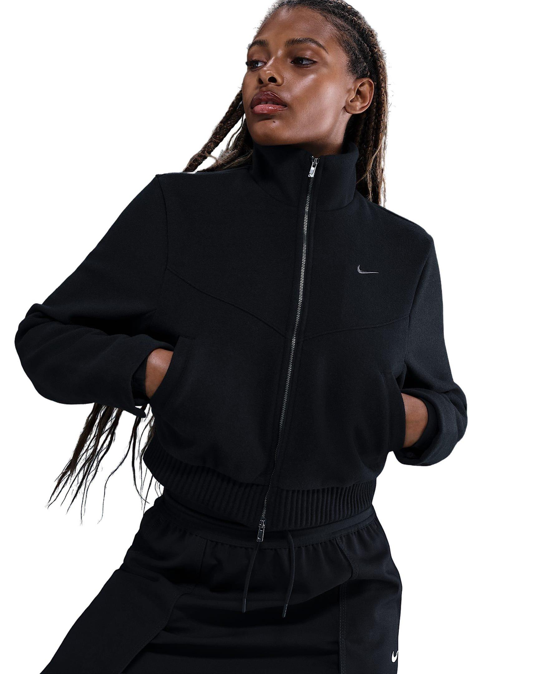 Nike Women's Sportswear Windrunner Tailored Jacket - Black - BLACK Thumbnail View 1