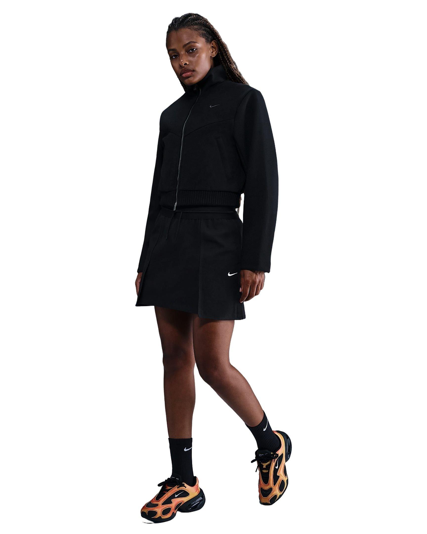 Nike Women's Sportswear Windrunner Tailored Jacket - Black - BLACK Thumbnail View 4