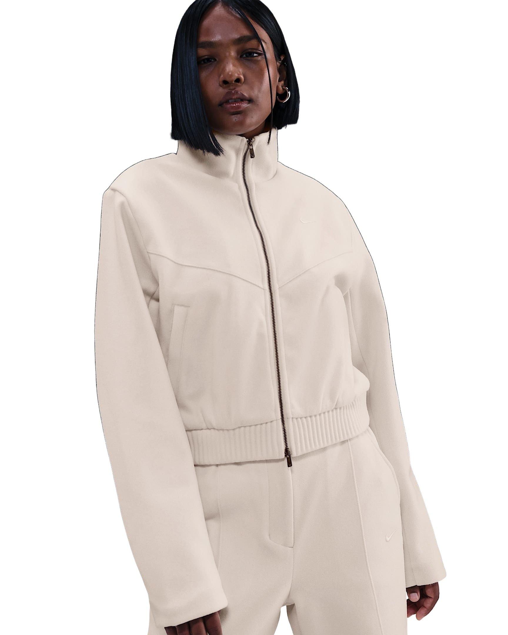 Nike Women's Sportswear Windrunner Tailored Jacket - Ivory - IVORY Thumbnail View 1