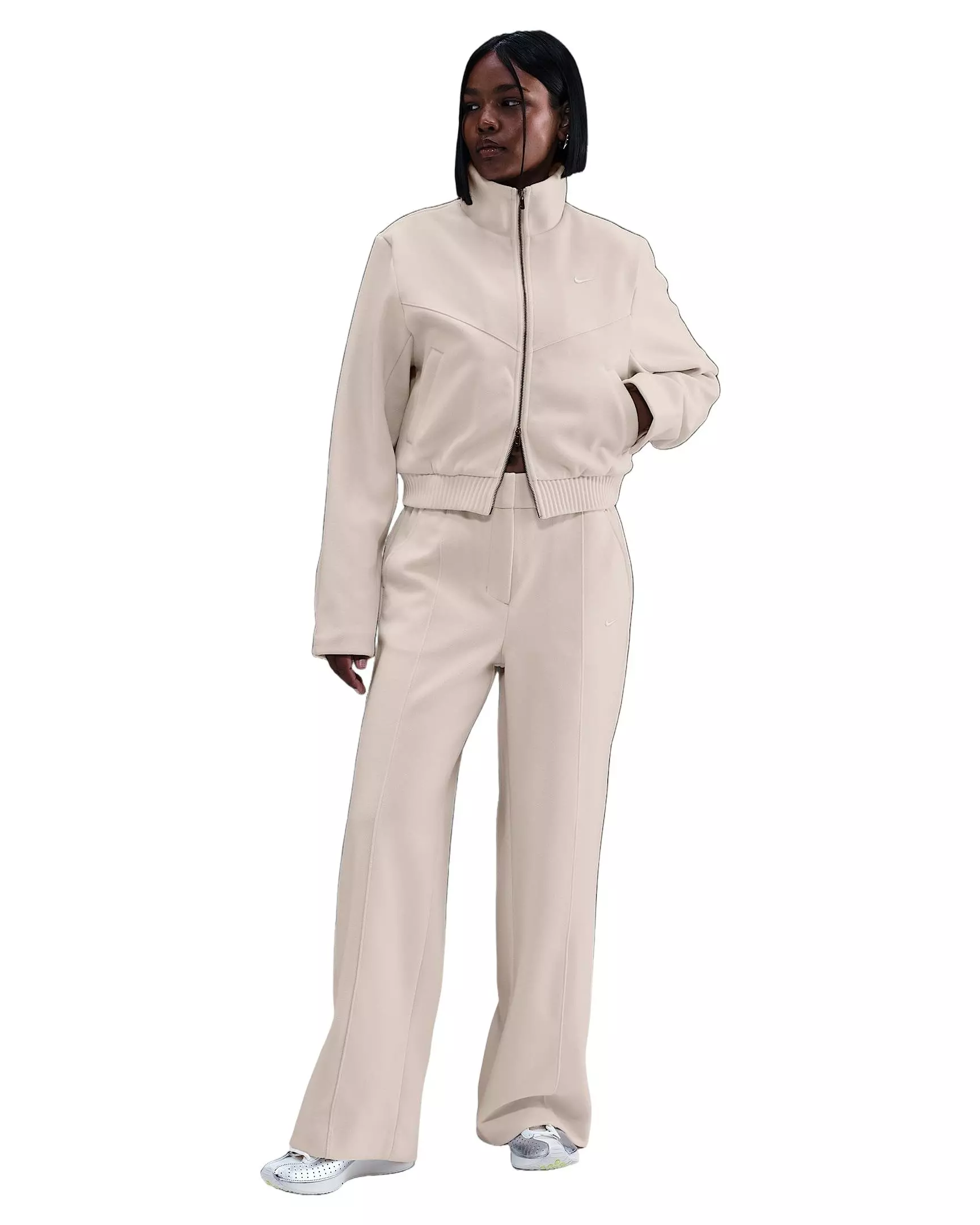 Nike Women's Sportswear Windrunner Tailored Jacket - Ivory - IVORY