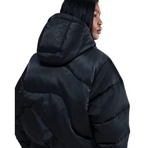 Nike Women's Sportswear Swoosh Series Therma-FIT Oversized Down Puffer Jacket -Black