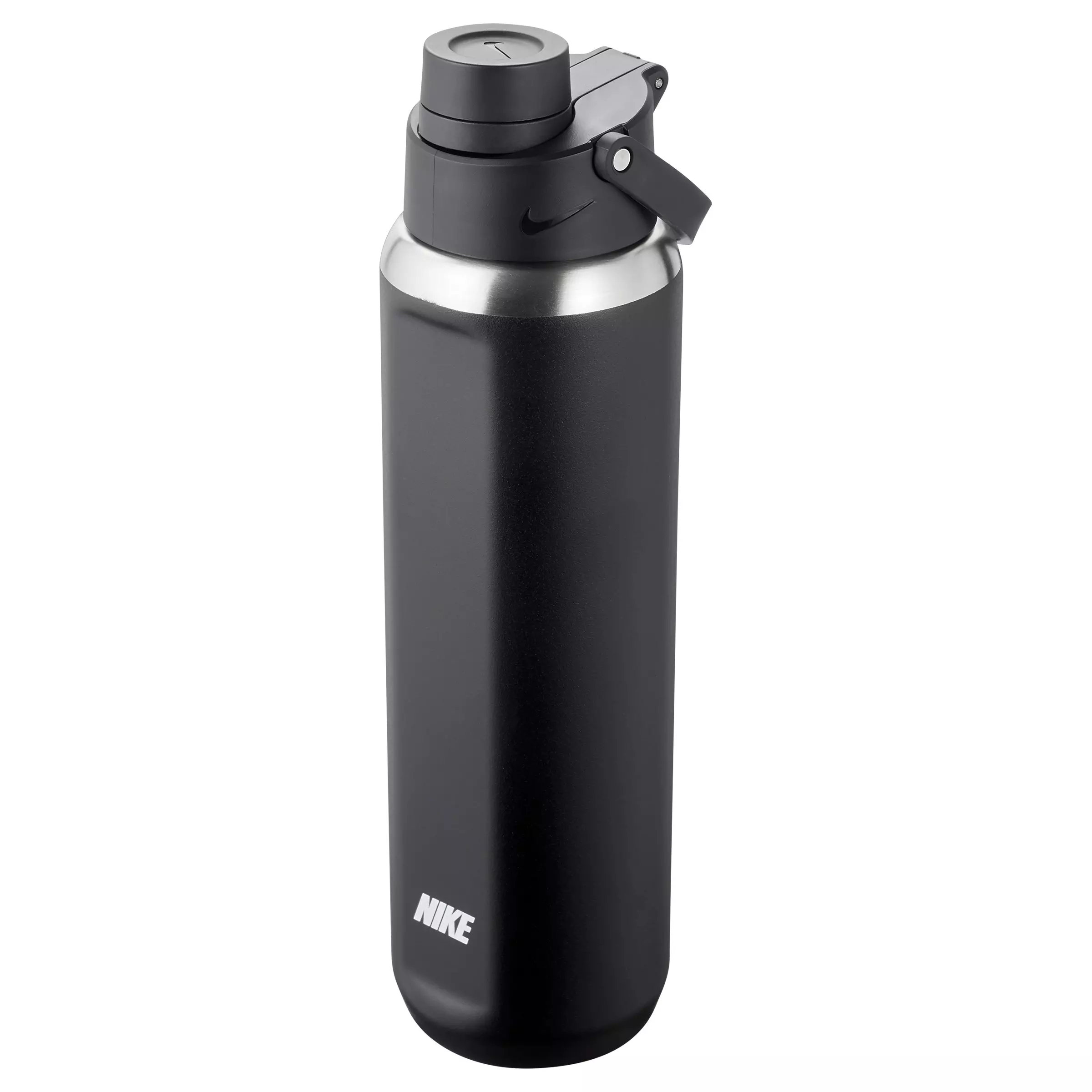 Nike Recharge Stainless Steel Chug Bottle 24oz - BLACK/WHITE