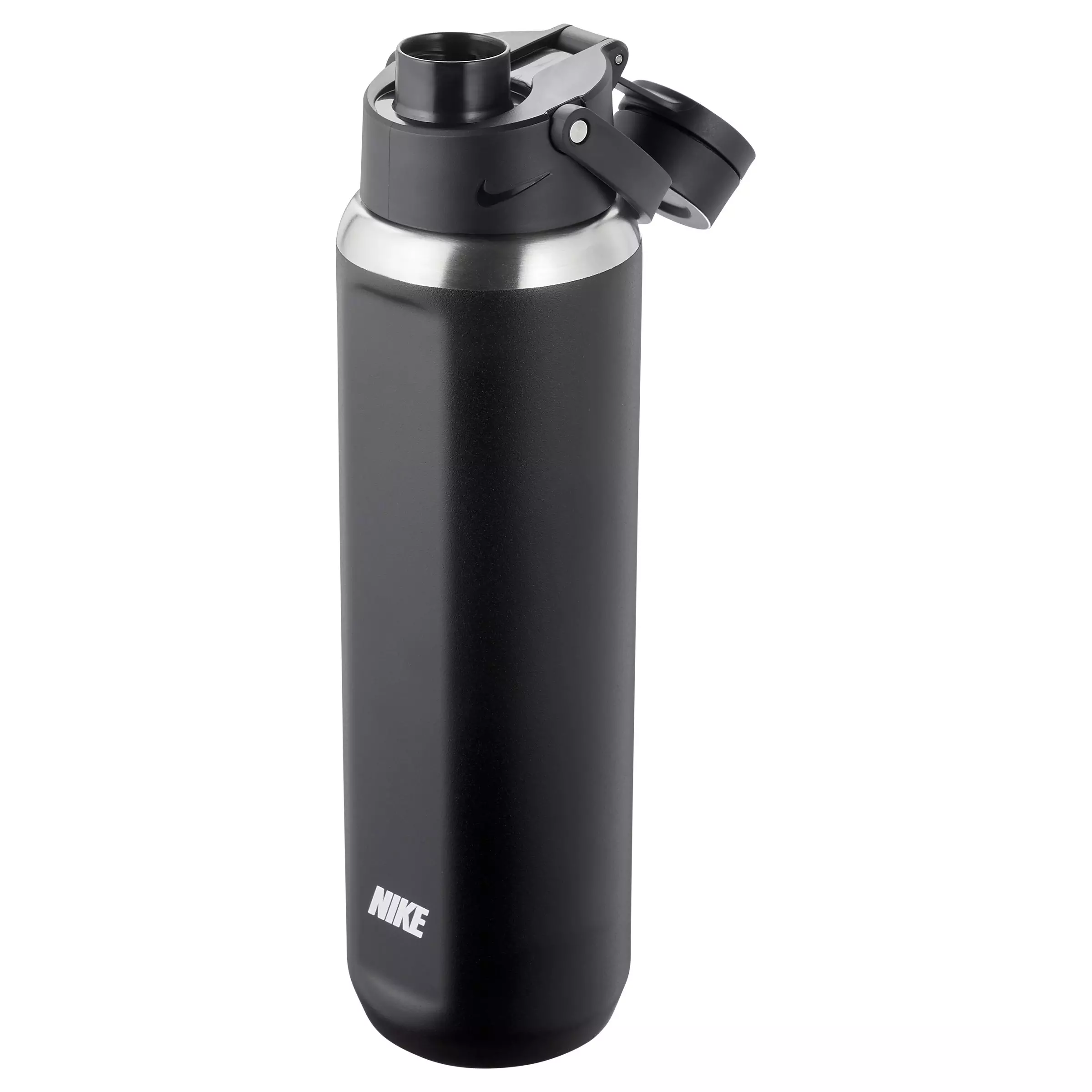 Nike Recharge Stainless Steel Chug Bottle 24oz - BLACK/WHITE