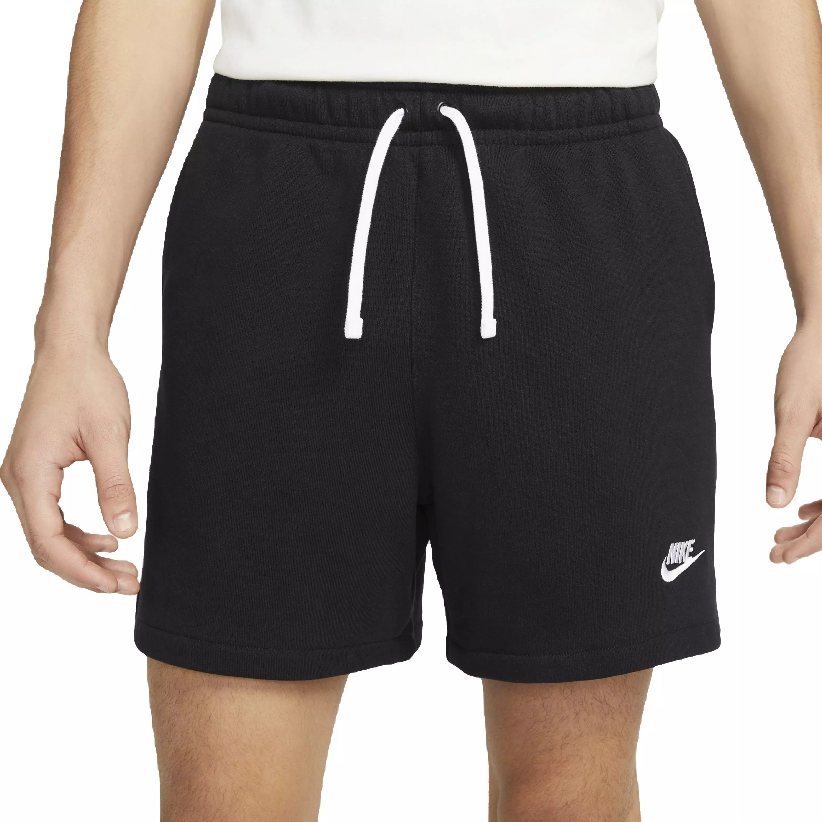 Nike Men's Club Fleece Terry Flow Shorts - BLACK